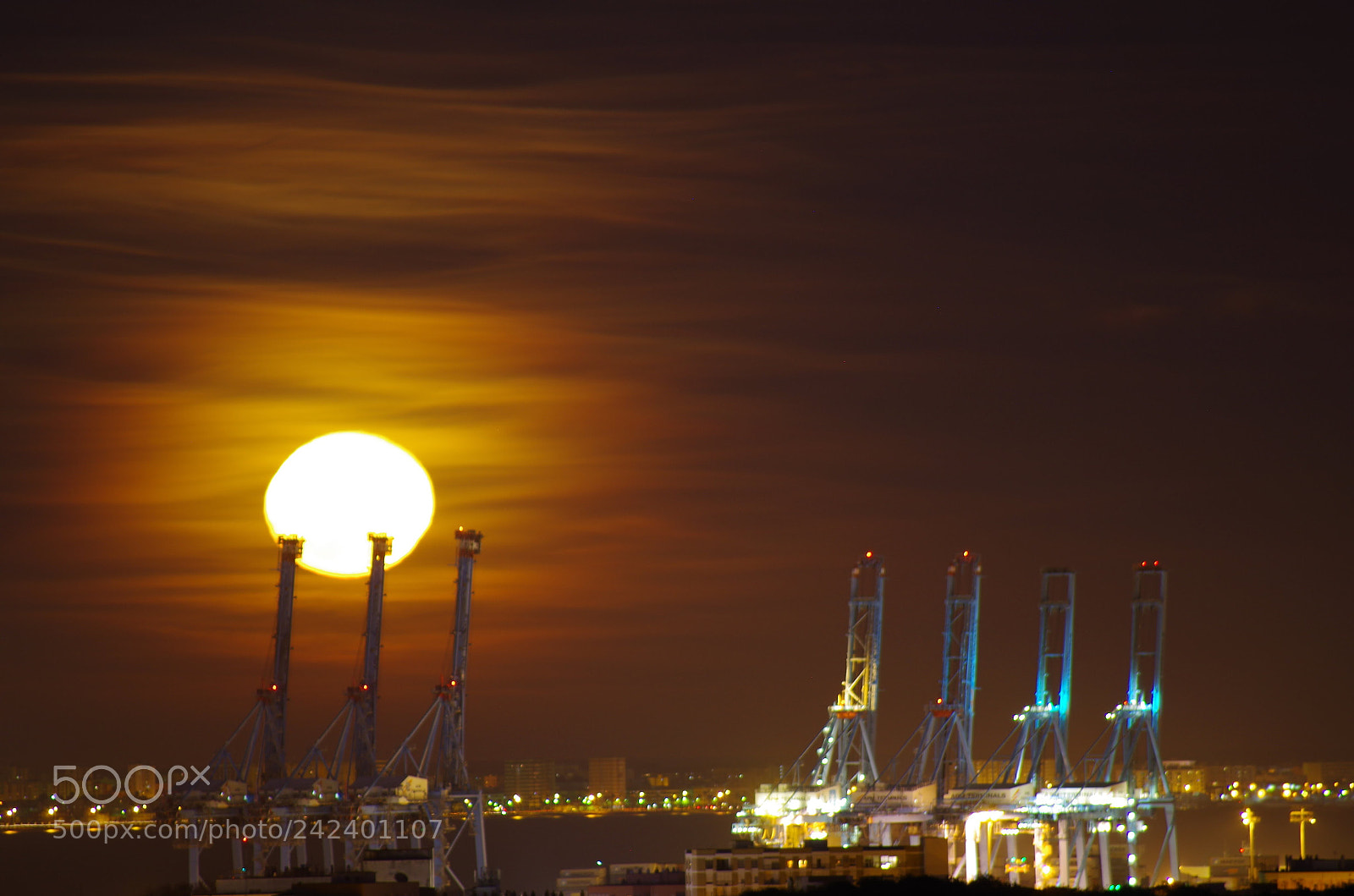 Pentax K-50 sample photo. Luna de enero photography