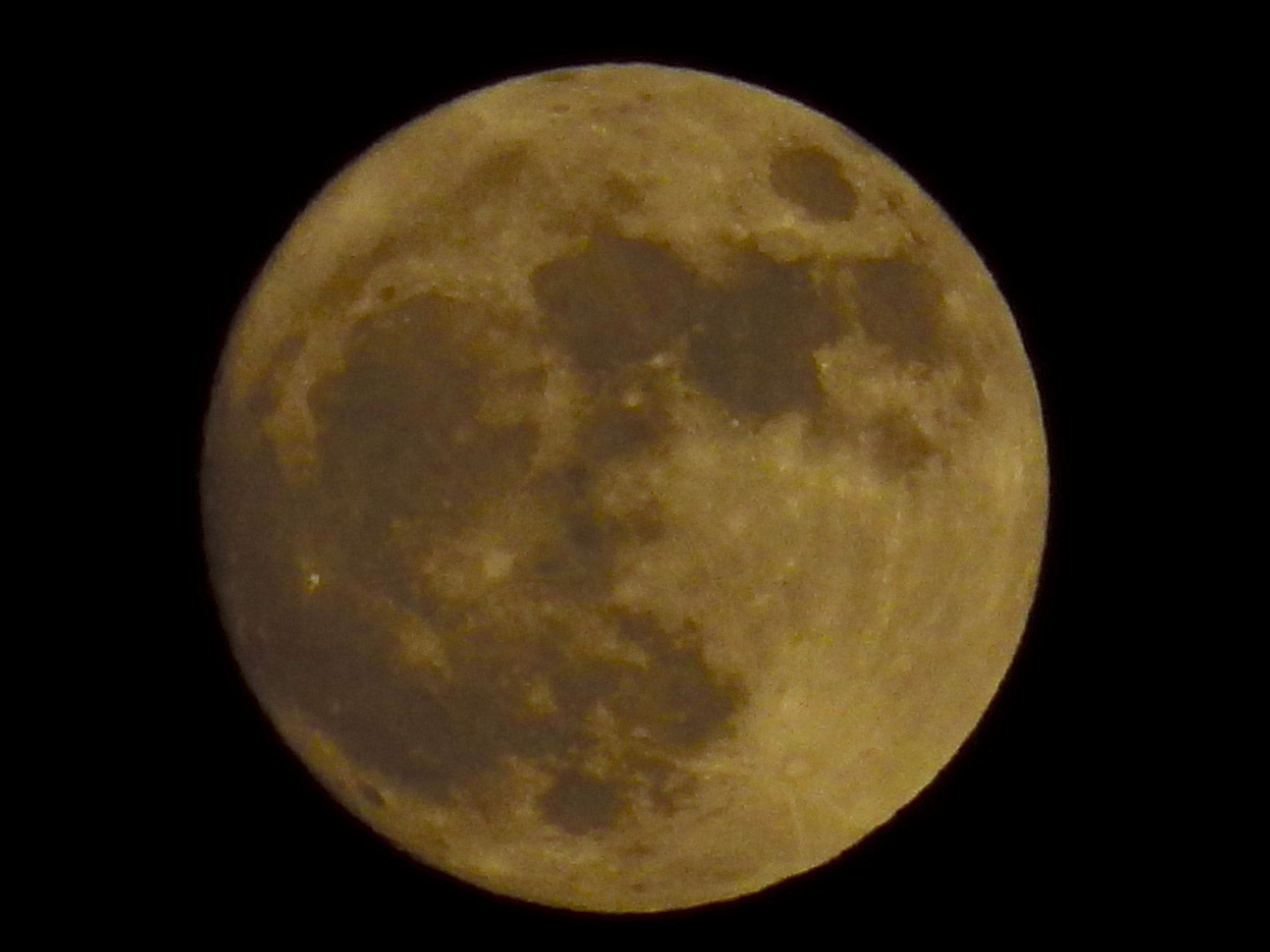 Pentax X-5 sample photo. Moon photography