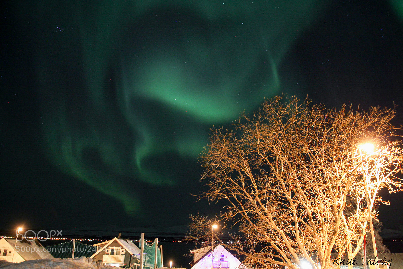 Canon EOS 500D (EOS Rebel T1i / EOS Kiss X3) sample photo. Nordlys photography