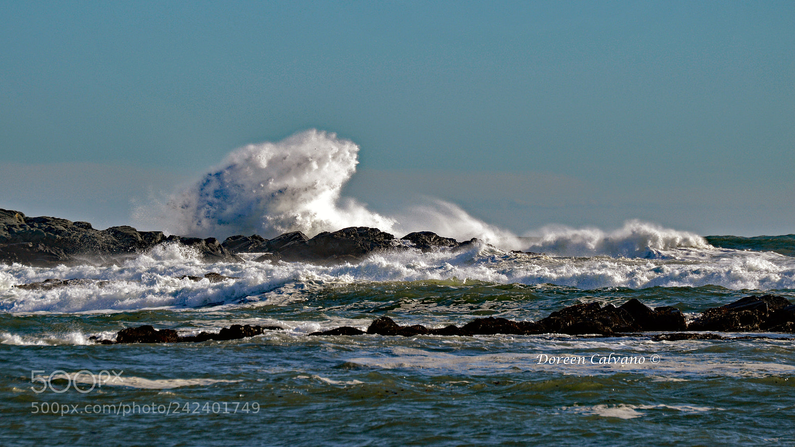 Nikon D3200 sample photo. Wild winter waves photography