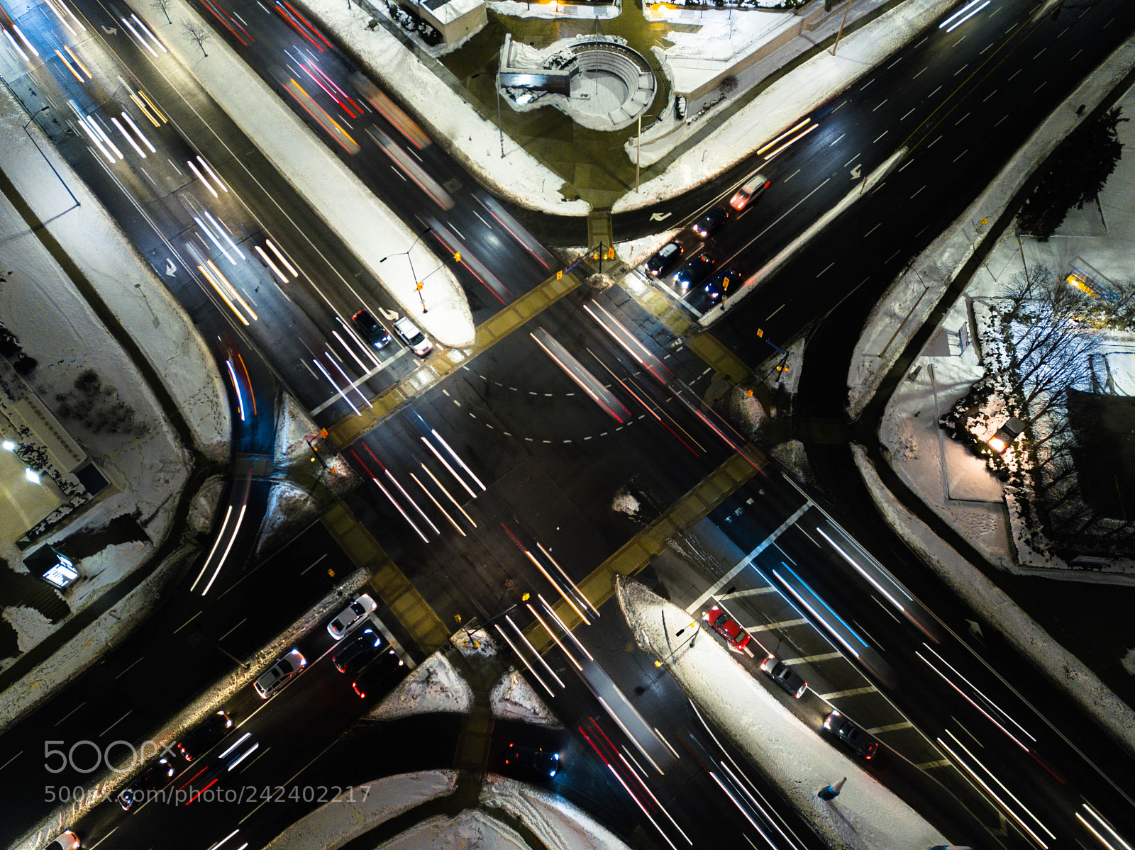 DJI FC220 sample photo. Watching traffic from above photography