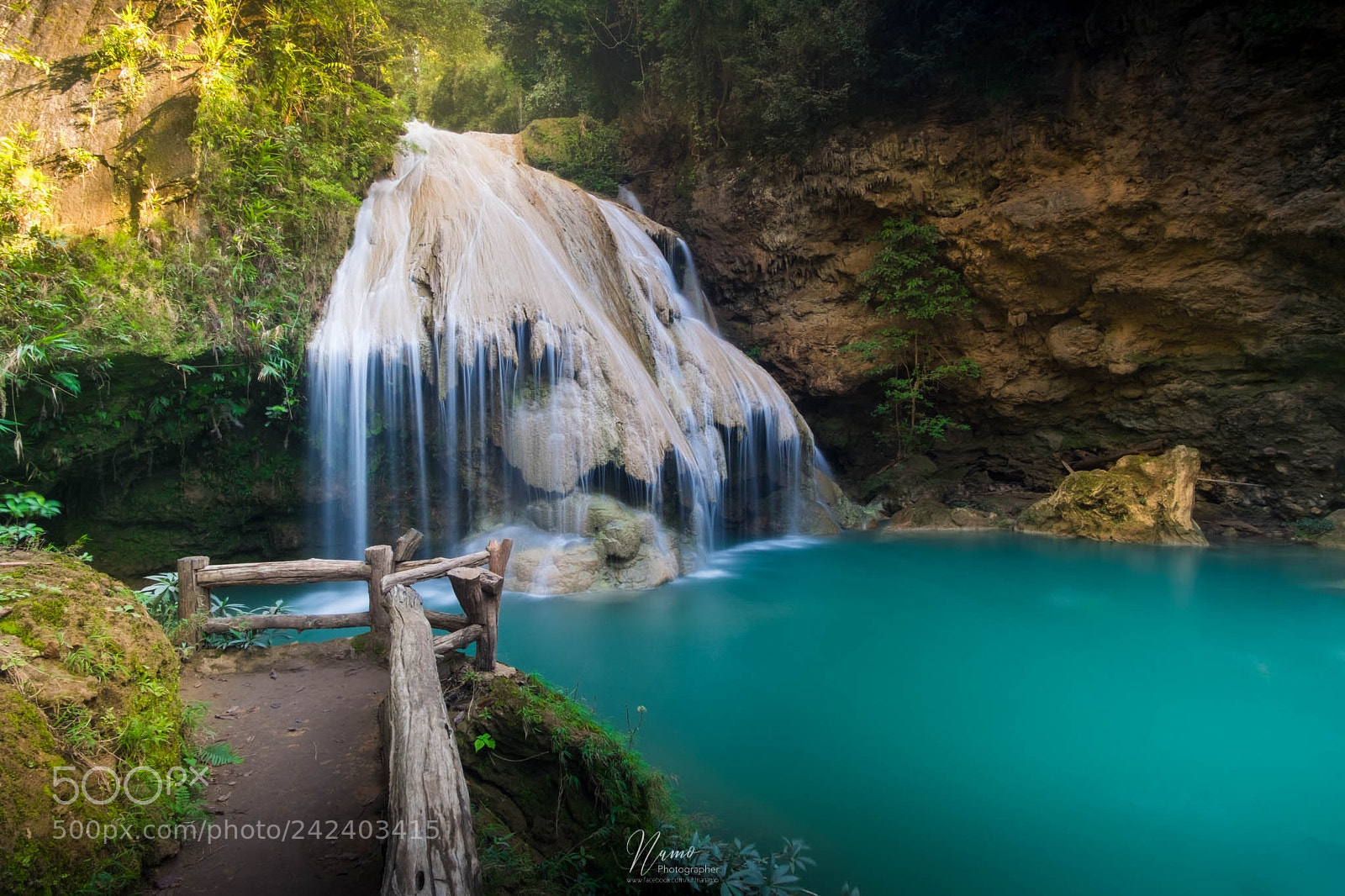 Fujifilm X-T10 sample photo. Kor luang waterfall thailand photography