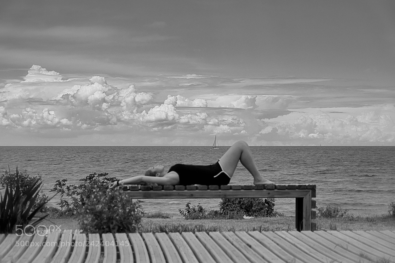 Nikon D7200 sample photo. She under the clouds photography
