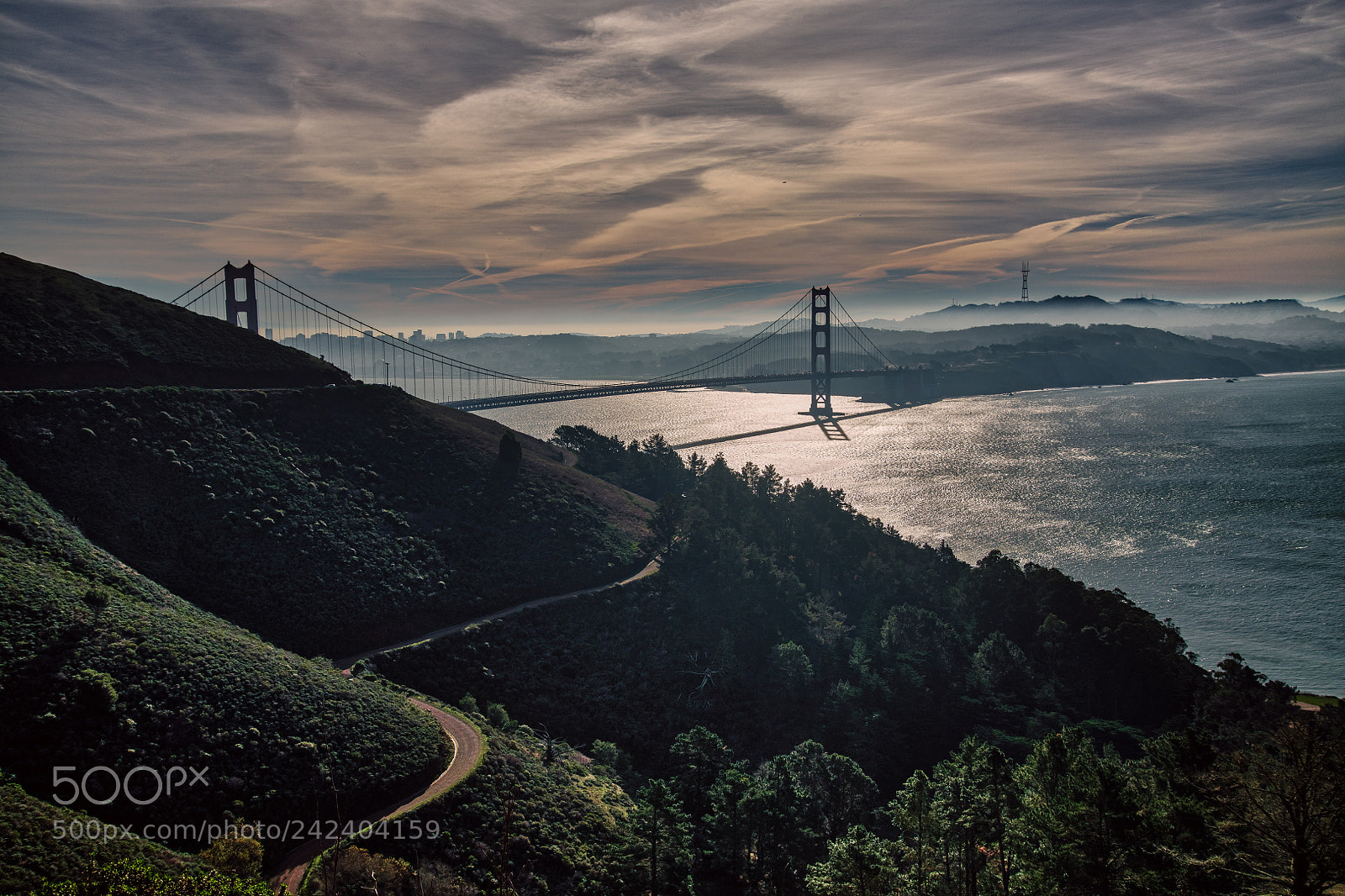 Nikon D850 sample photo. Sunrise over golden gate photography