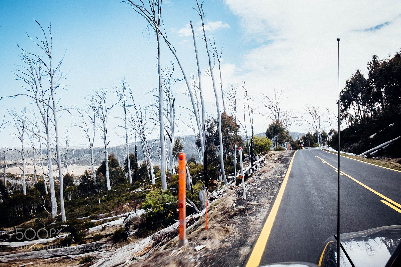 Fujifilm X-T1 sample photo. Missing the road photography
