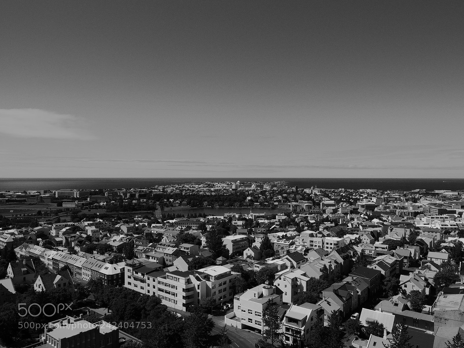 Panasonic Lumix DMC-GF7 sample photo. Reykjav k from hallgr photography