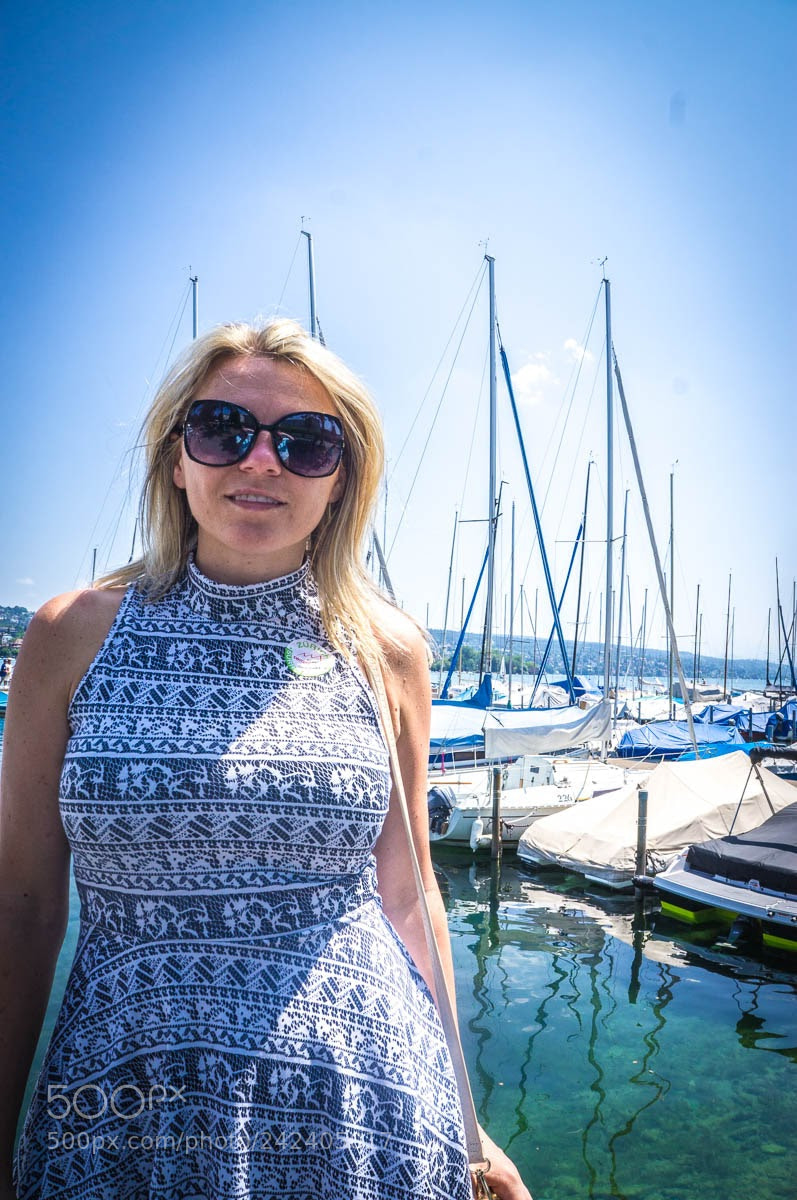 Sony Alpha NEX-F3 sample photo. Zurich  - blonde photography