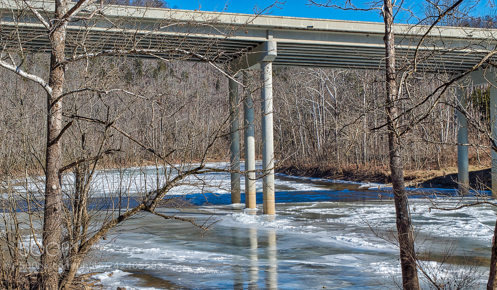 Nikon D5500 sample photo. Clinch river 19°f photography