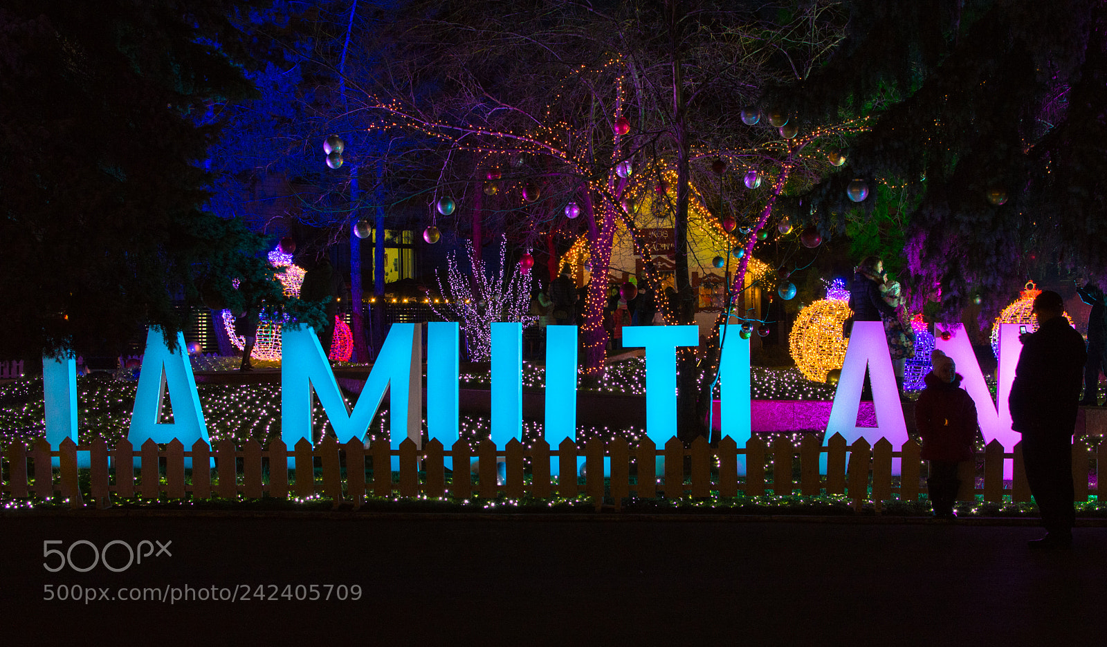 Nikon D3200 sample photo. Neon letters photography