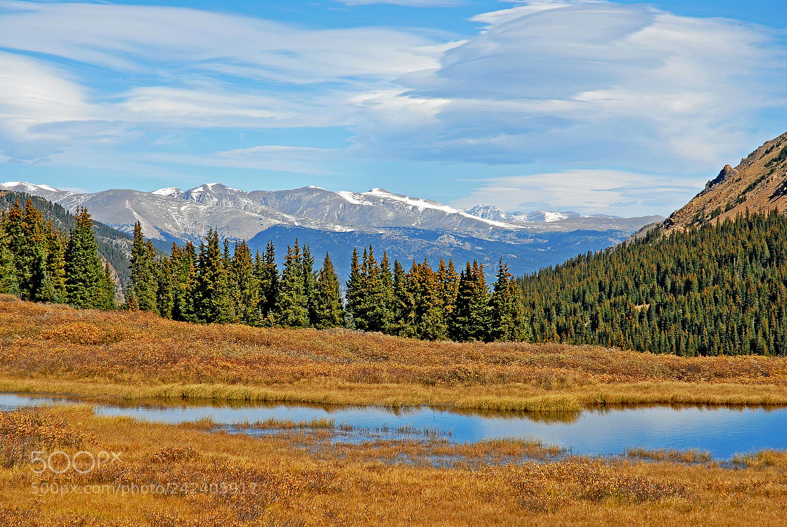Nikon D200 sample photo. James peak wilderness from photography