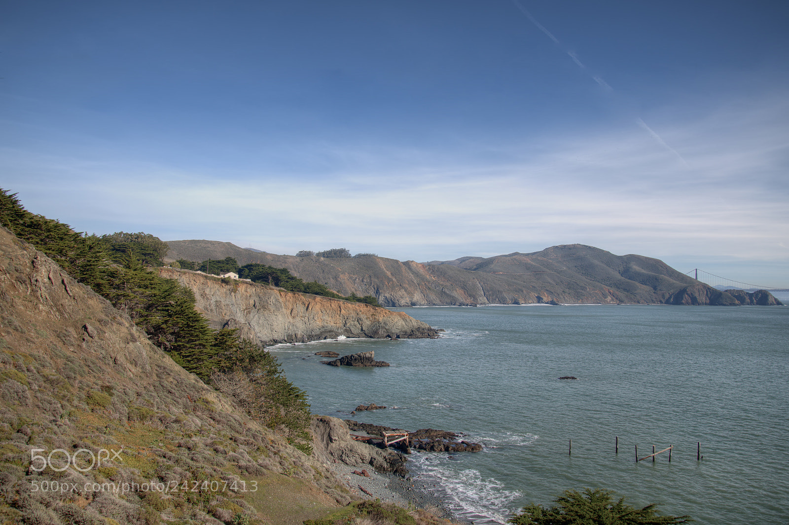 Nikon D850 sample photo. Marin headlands photography