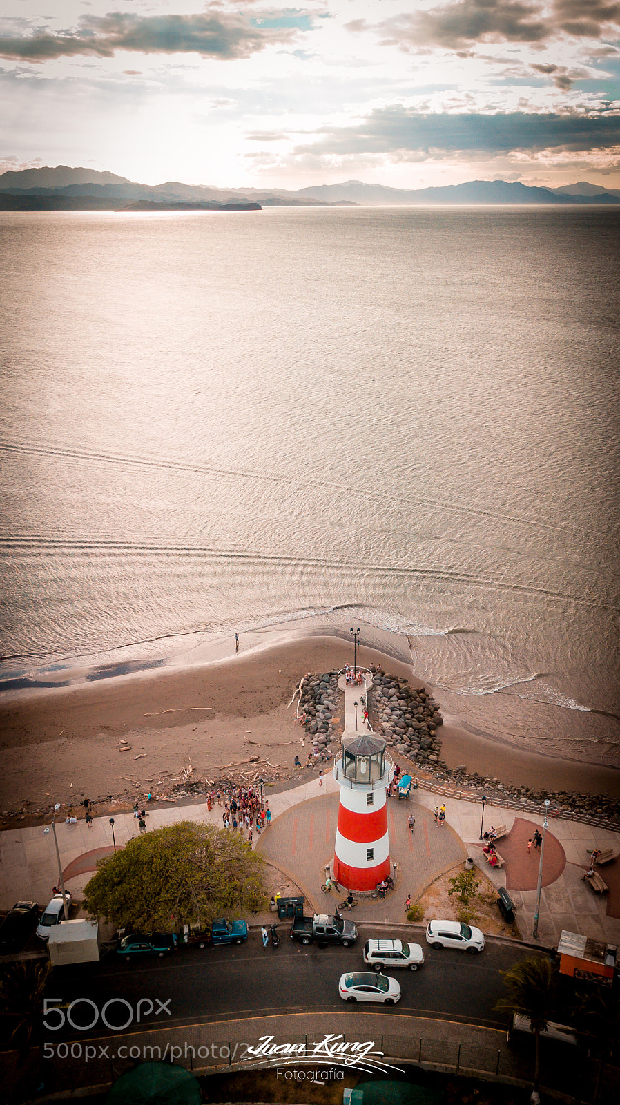 DJI FC220 sample photo. The lighthouse photography