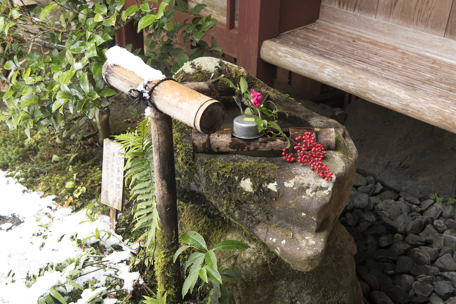 Nikon D850 sample photo. In a winter temple photography