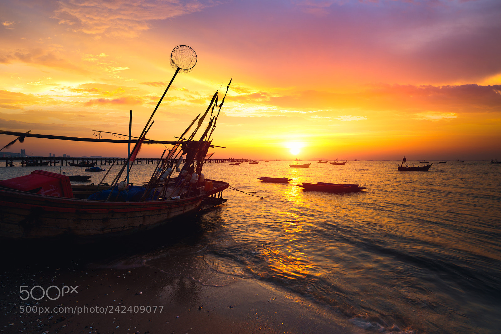 Sony a7R III sample photo. Fishing boat photography