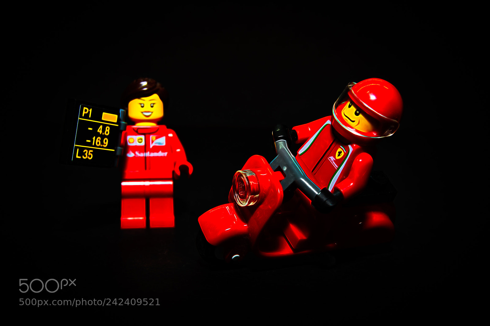 Nikon D7100 sample photo. Ferrari scooter racing.   photography