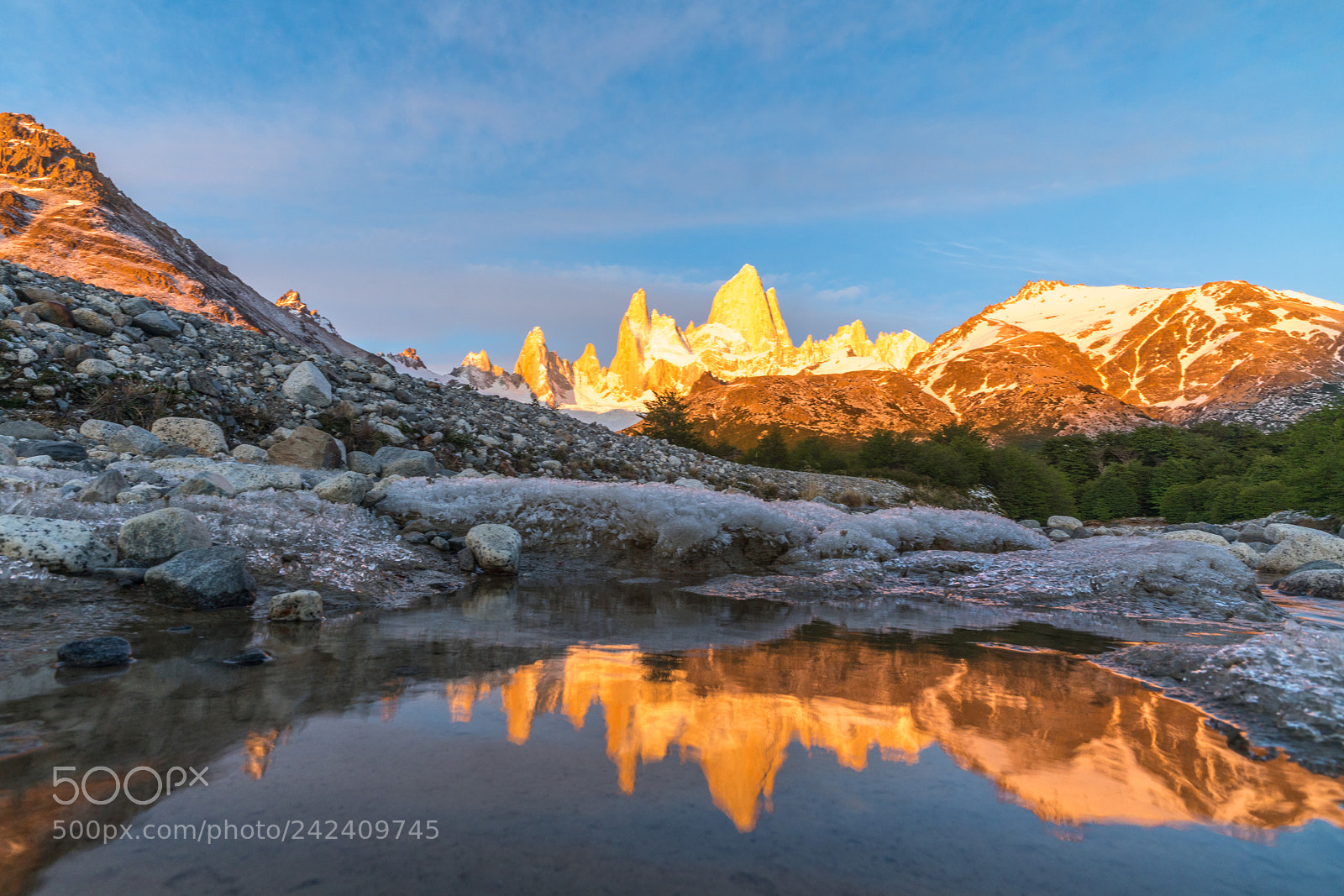 Sony a99 II sample photo. Patagonian reflections photography