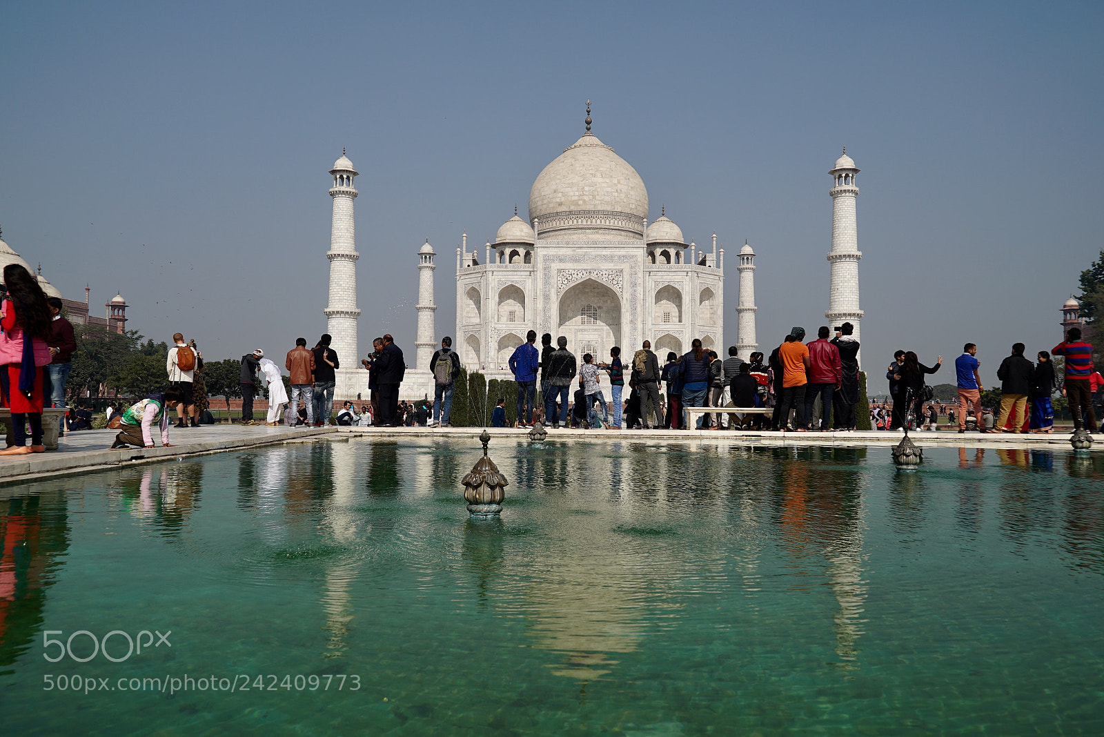 Sony a7S II sample photo. Taj mahal photography