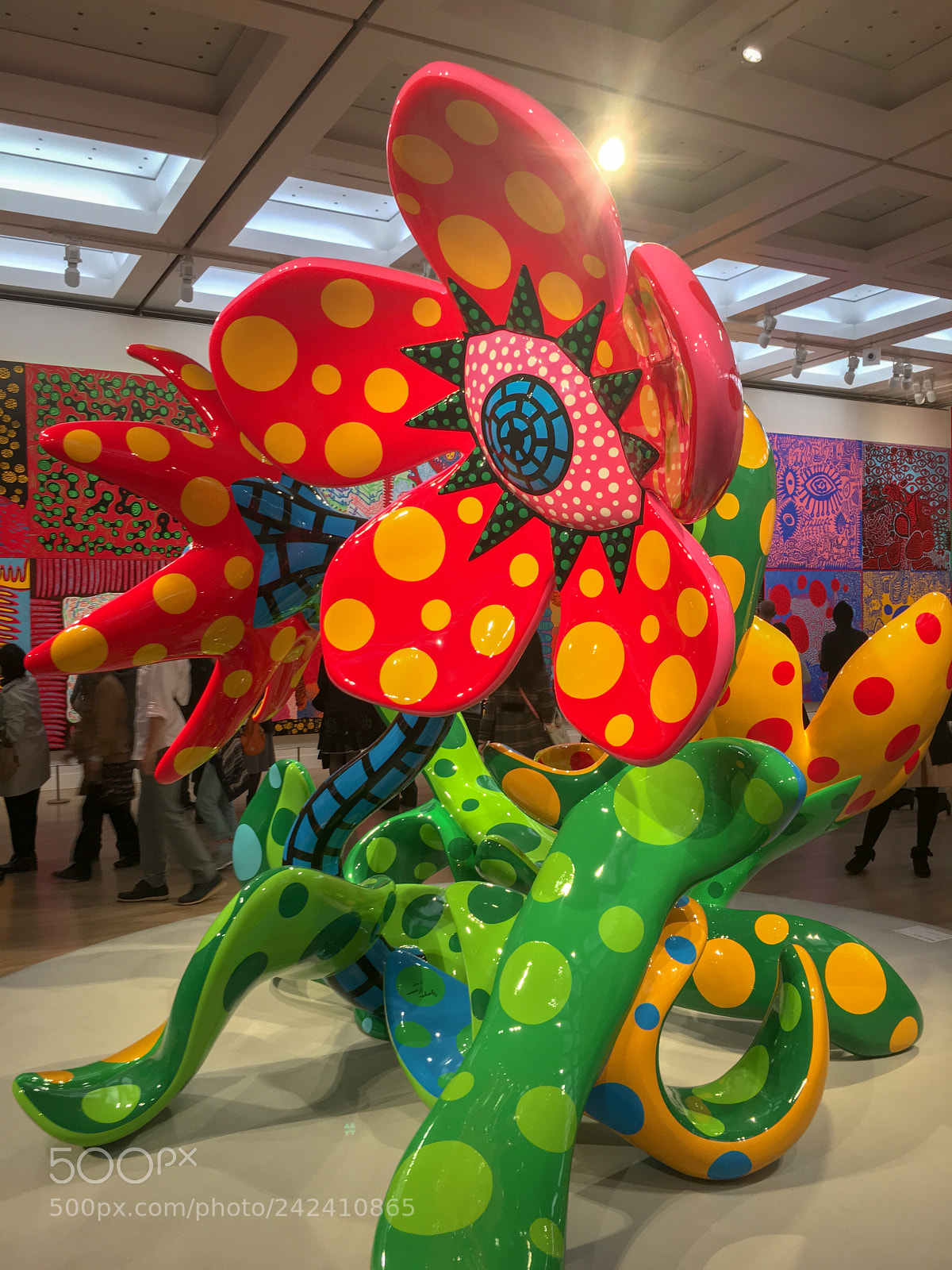 Apple iPhone 6s sample photo. Yayoi kusama - my photography