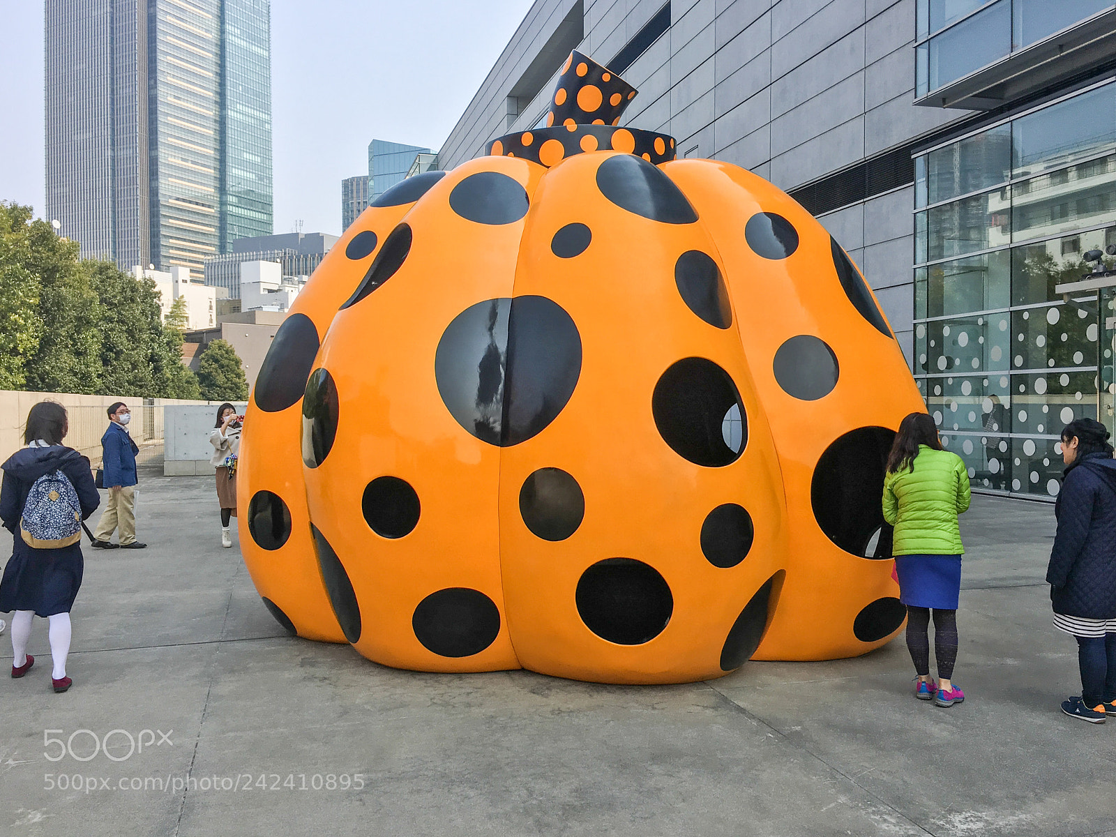 Apple iPhone 6s sample photo. Yayoi kusama - pumpkin photography