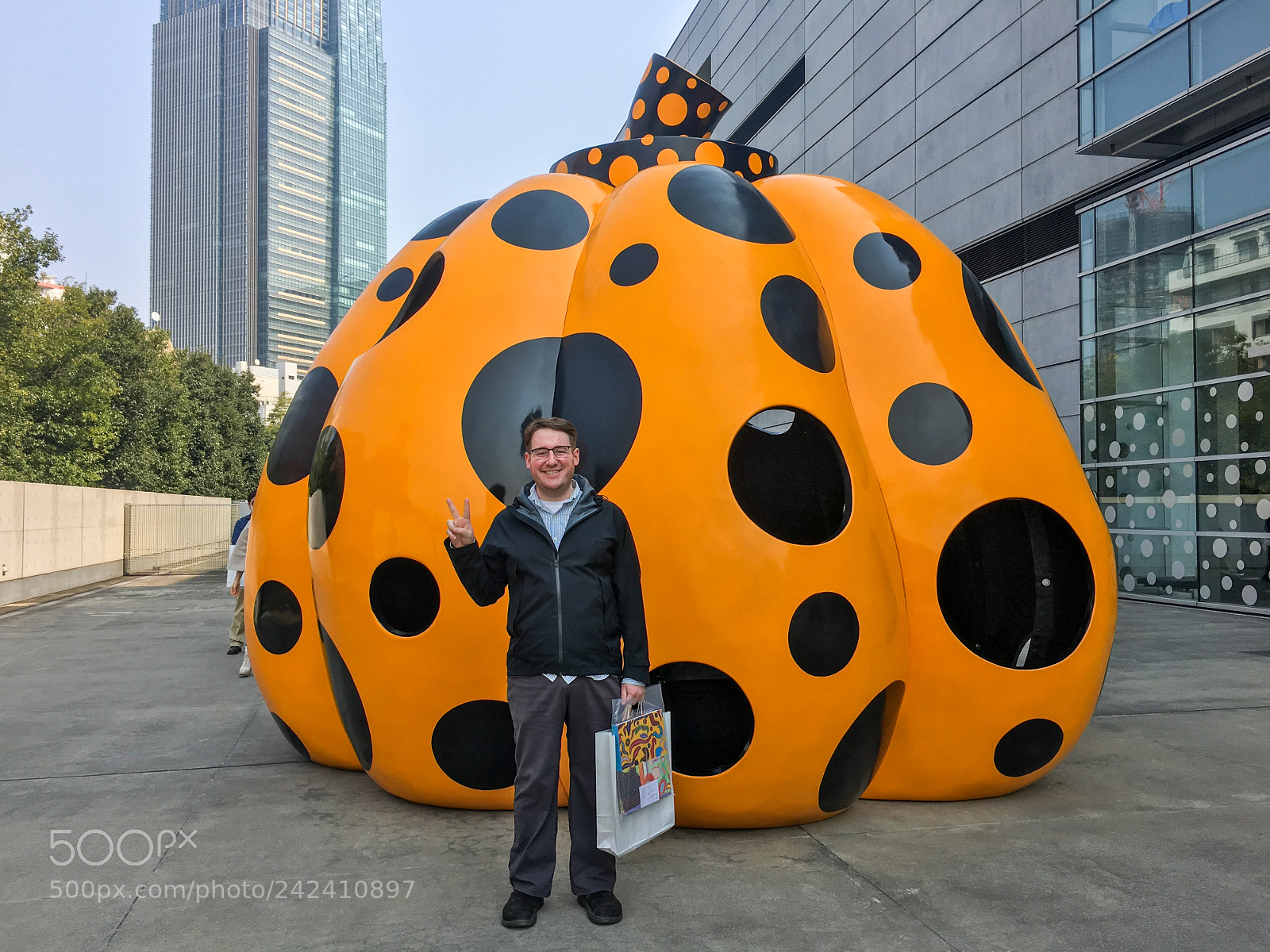 Apple iPhone 6s sample photo. Yayoi kusama - pumpkin photography