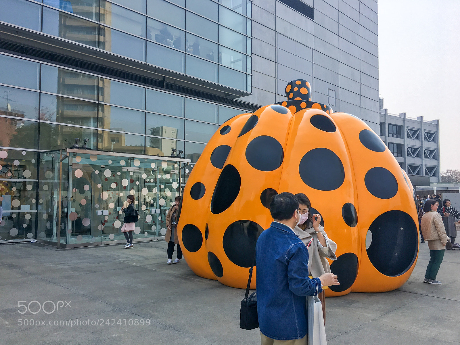 Apple iPhone 6s sample photo. Yayoi kusama - pumpkin photography
