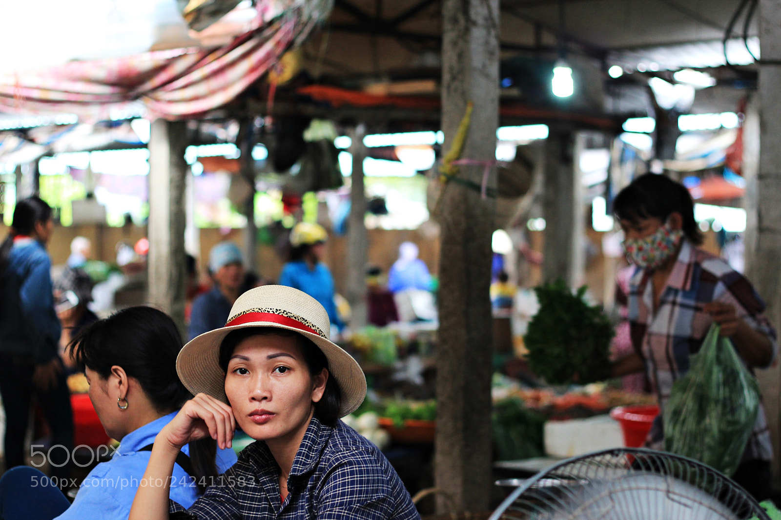 Canon EOS 600D (Rebel EOS T3i / EOS Kiss X5) + Canon EF 50mm F1.8 II sample photo. A local woman in photography