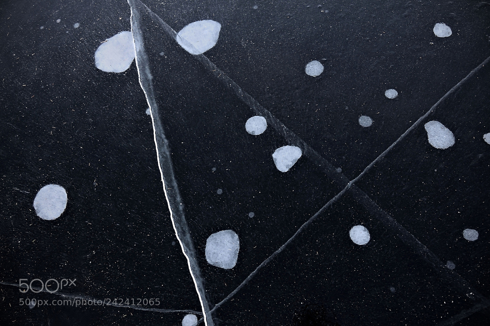 Nikon 1 J5 sample photo. Ice abstract 1 photography