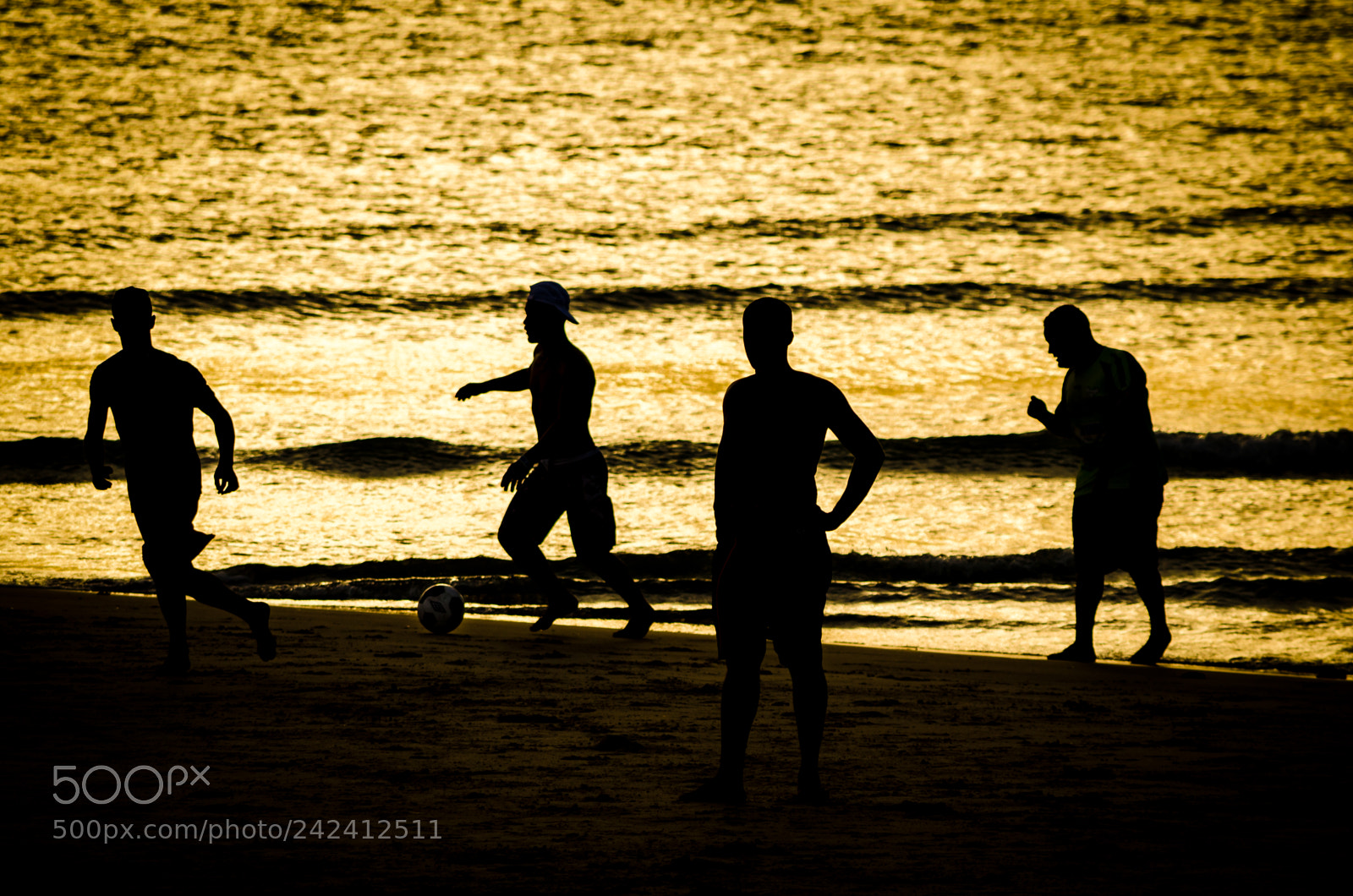 Nikon D5100 sample photo. Football at sunset by photography