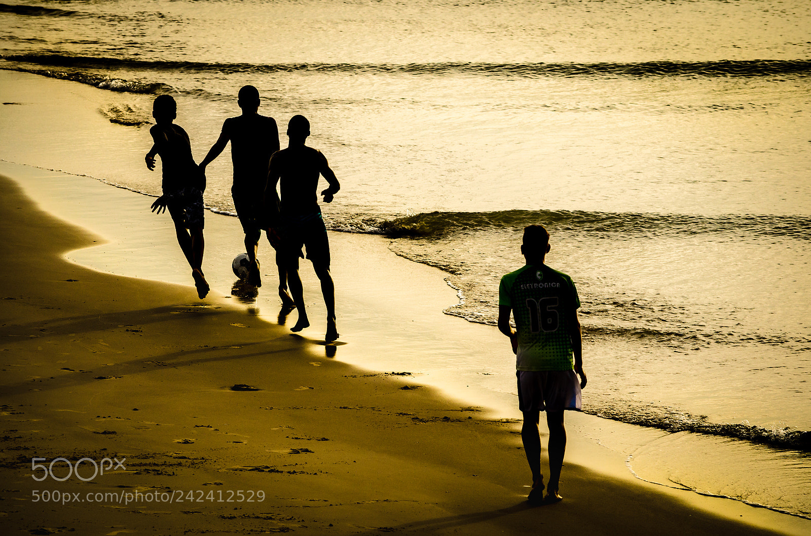 Nikon D5100 sample photo. Football at sunset by photography
