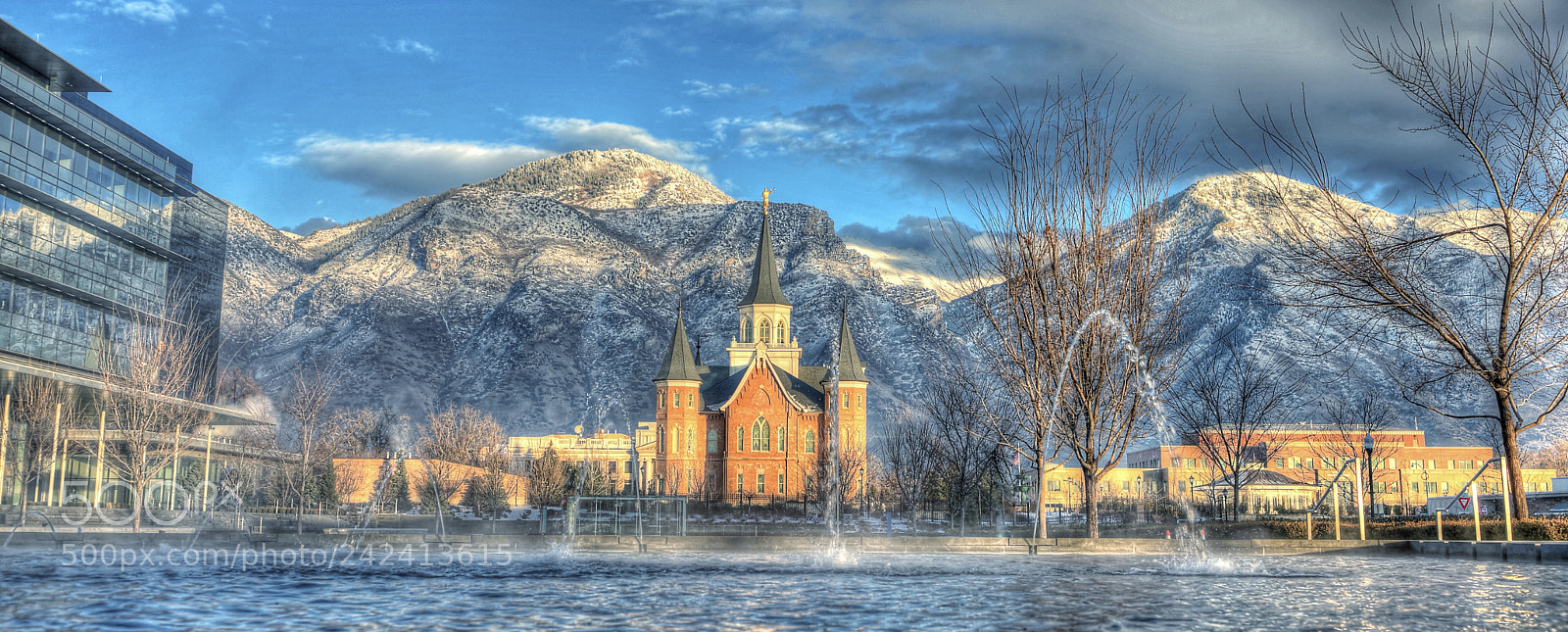 Canon EOS 5DS sample photo. Provo city center temple photography