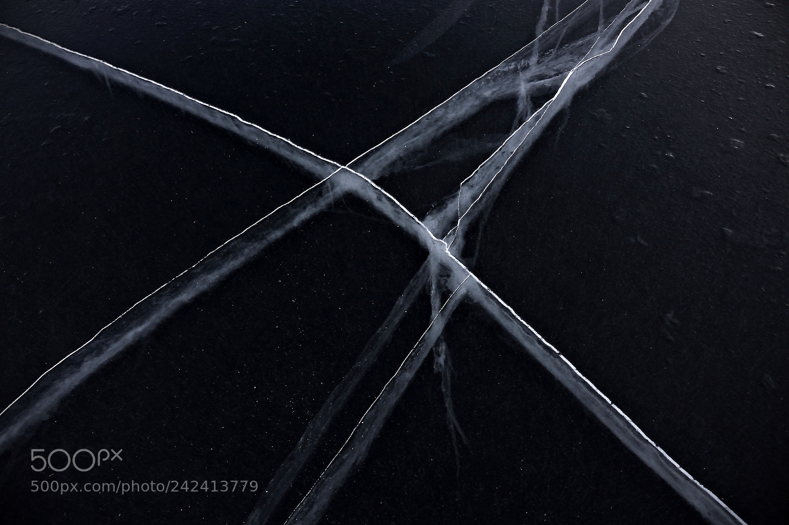 Nikon 1 J5 sample photo. Ice abstract v photography