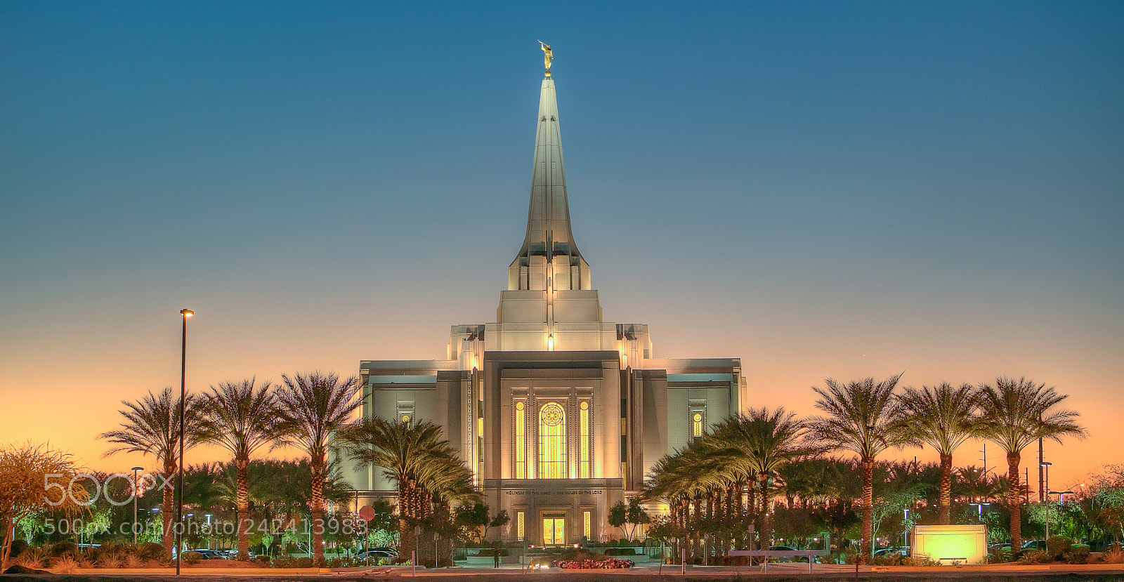 Canon EOS 5DS sample photo. Gilbert, arizona lds temple photography