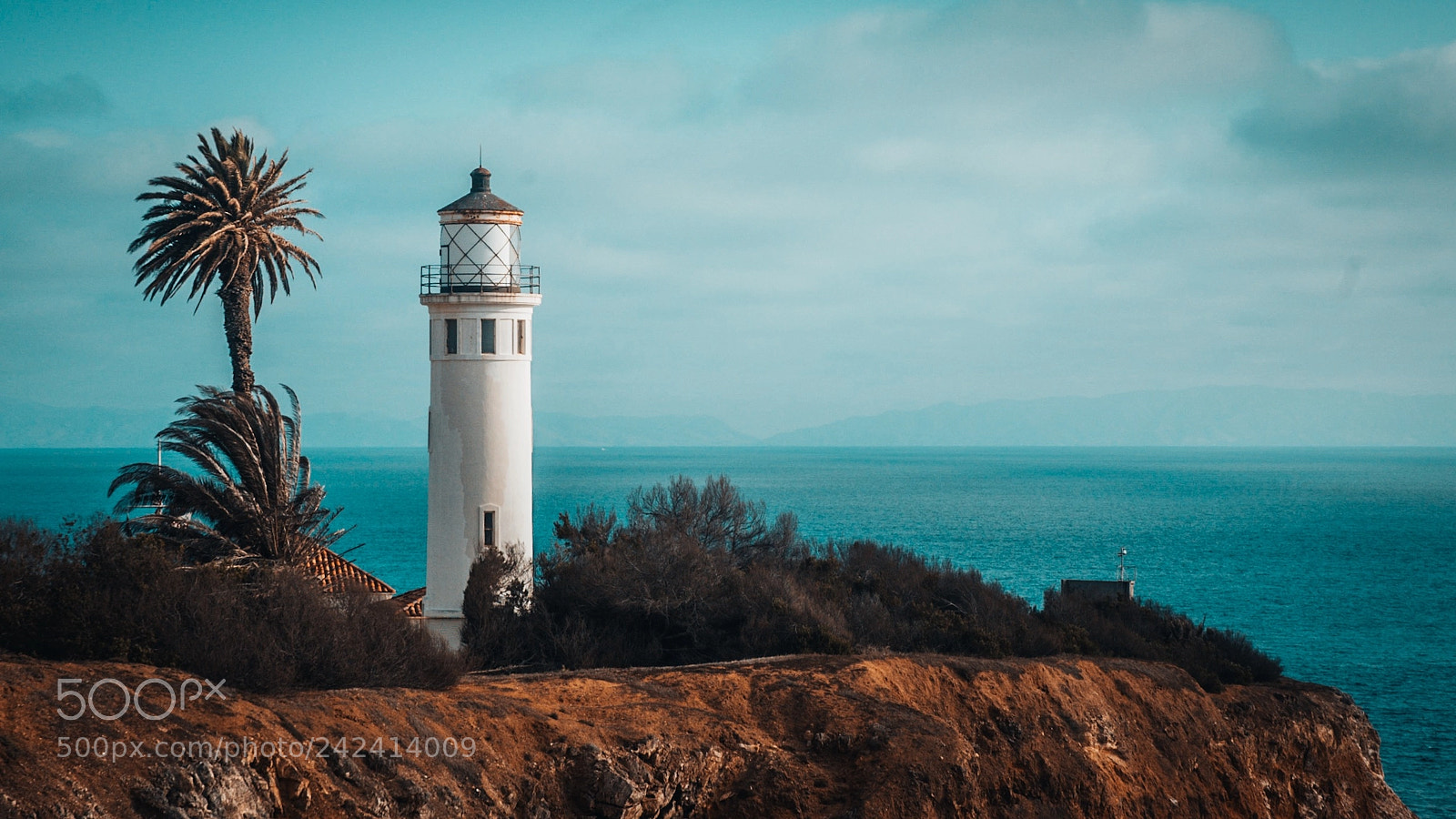Nikon D70 sample photo. Point vicente light photography