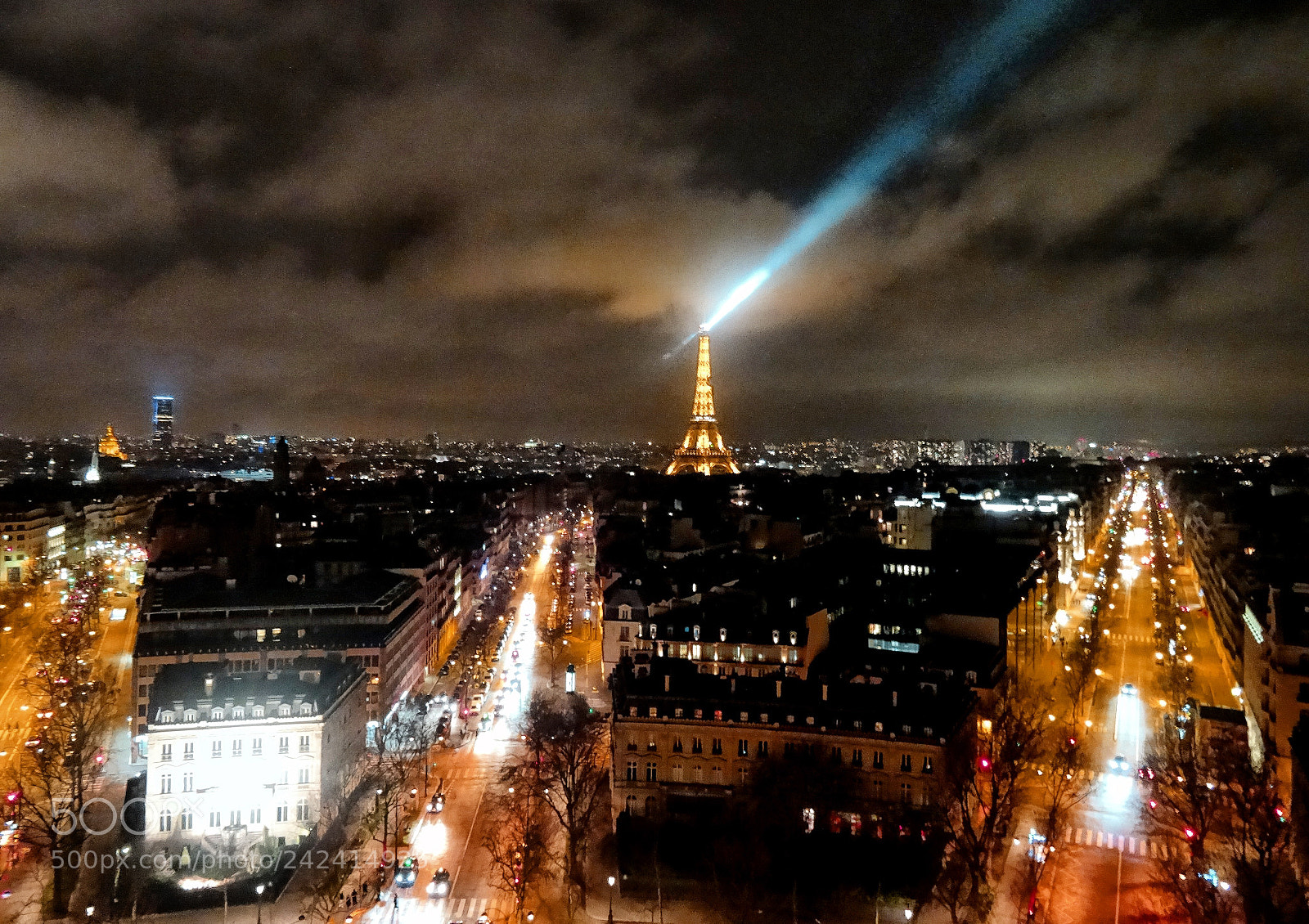 Sony DSC-HX50 sample photo. Paris by night photography