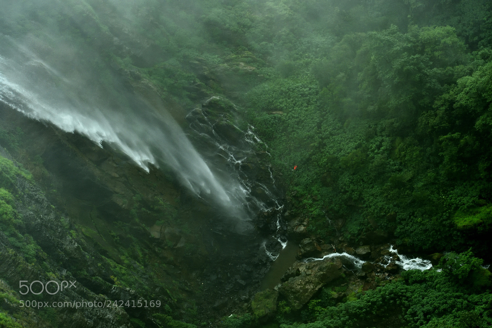 Nikon D3400 sample photo. Reverse waterfalls photography