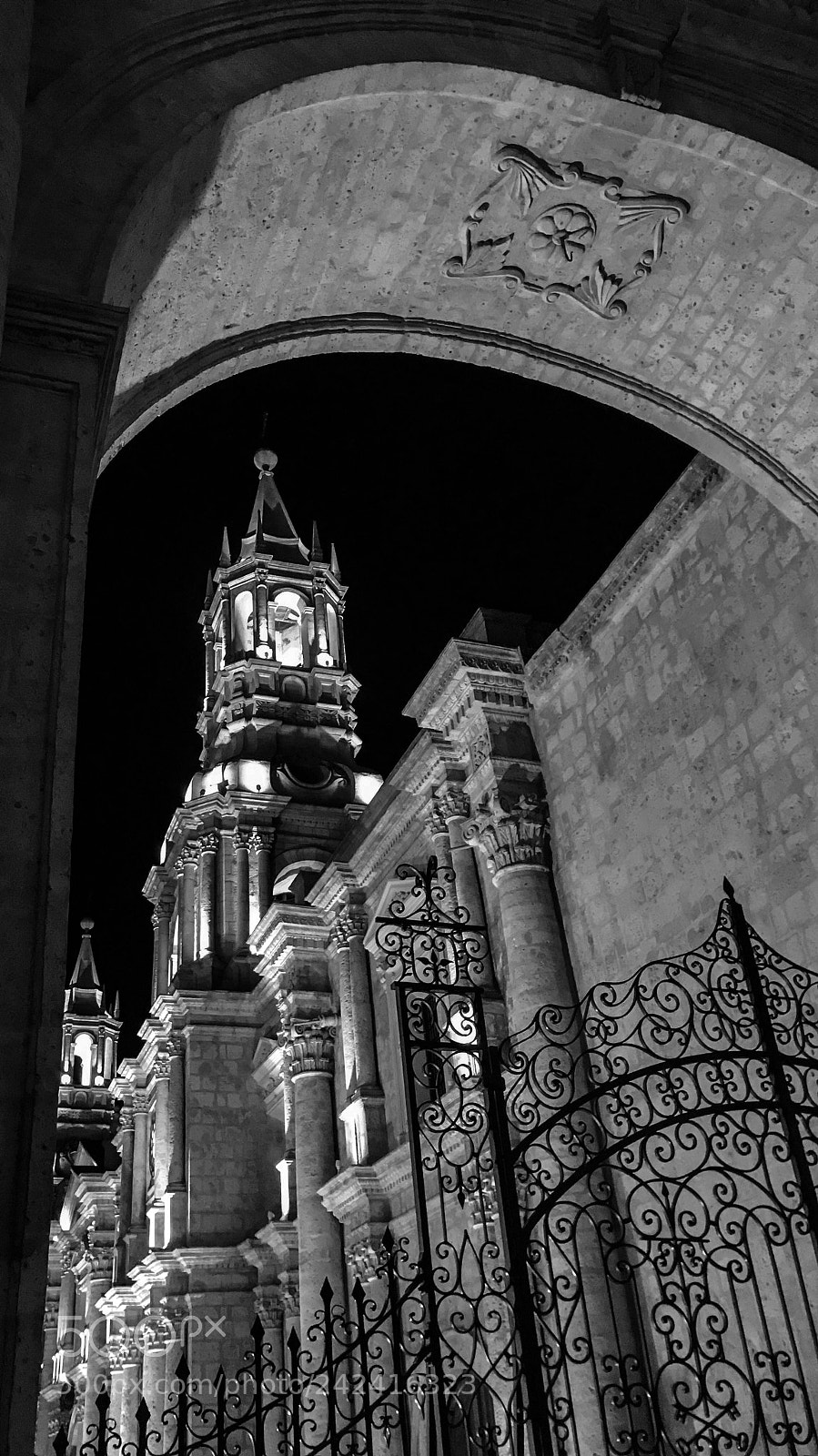 Apple iPhone 7 sample photo. Catedral de arequipa photography