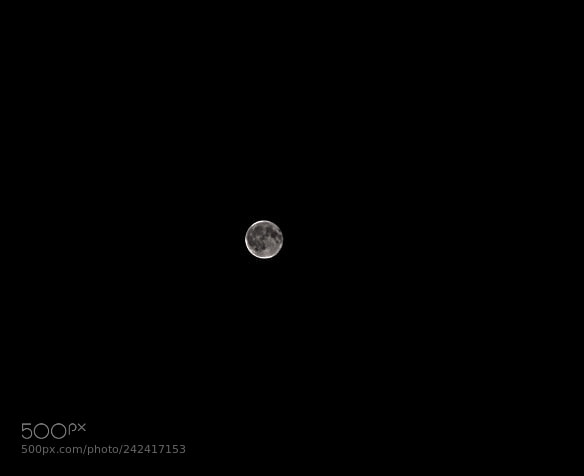 Sony Cyber-shot DSC-RX100 II sample photo. Moon photography
