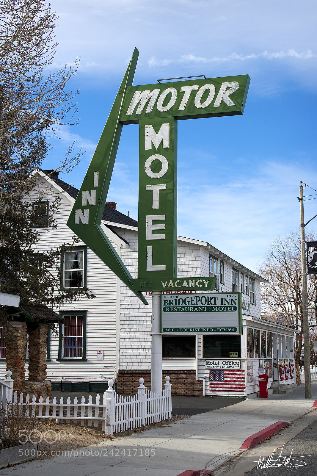 Nikon D500 sample photo. Motor inn motel photography