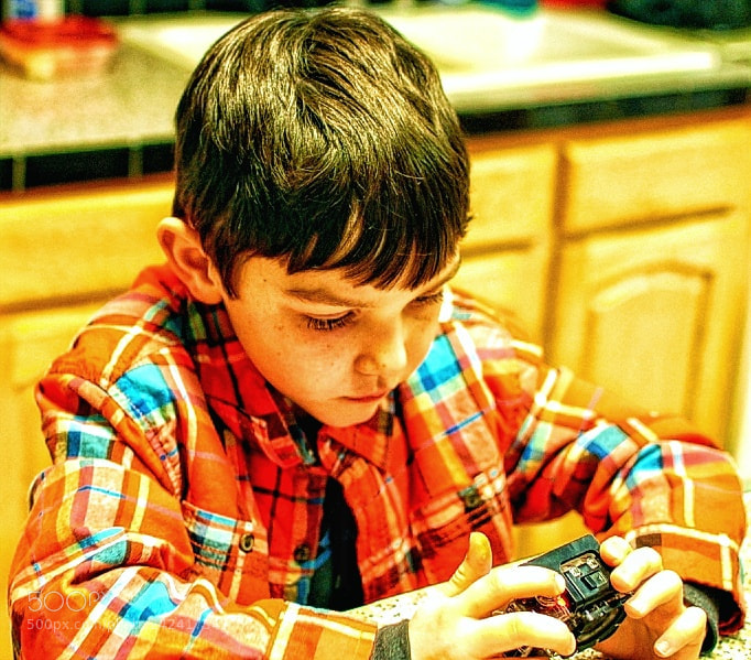 Nikon D40 sample photo. Young photographer photography