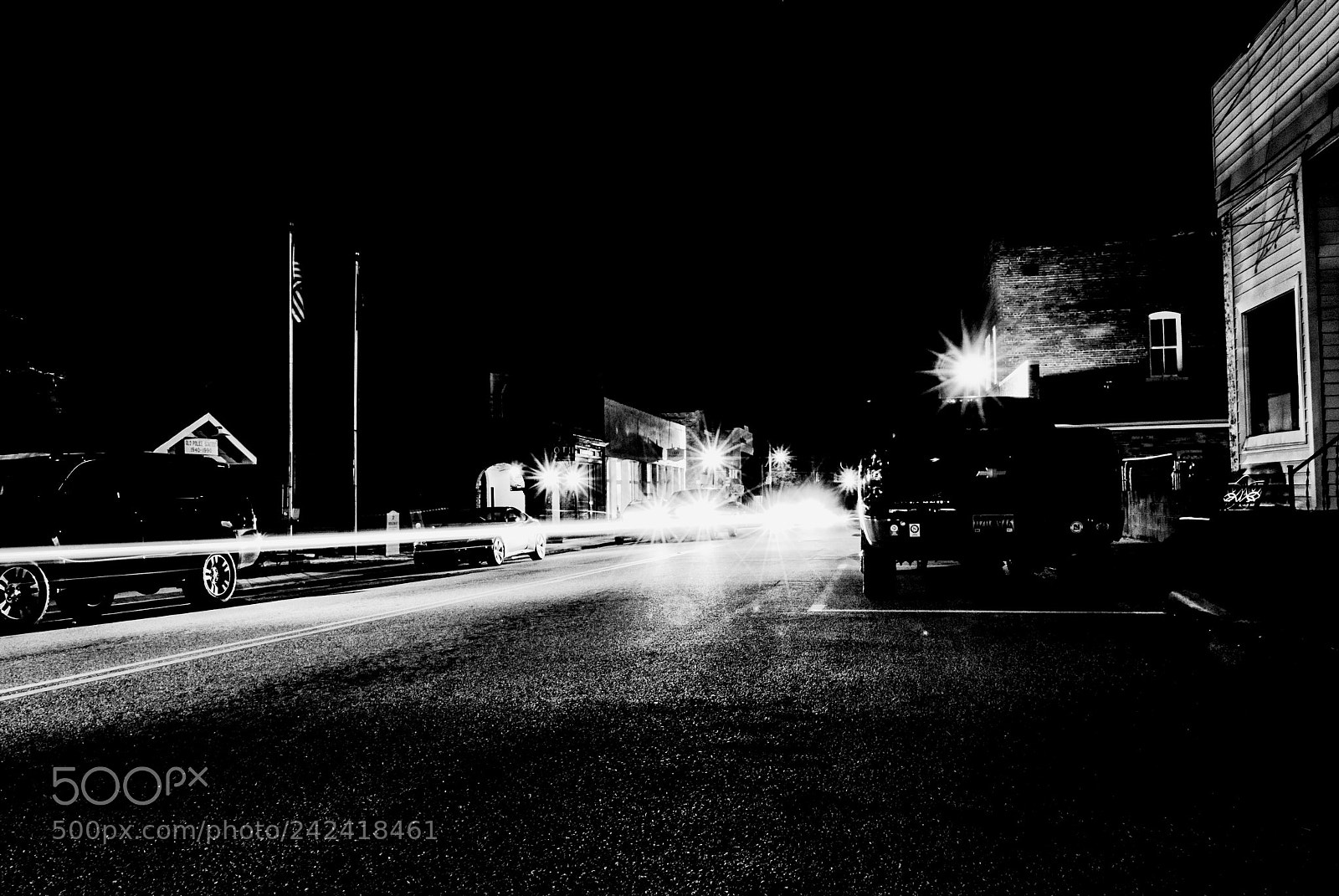 Nikon D80 sample photo. Light streaks in ridgway photography