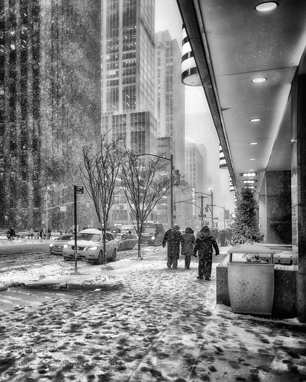 Fujifilm X-T1 sample photo. Looking toward 53rd street photography