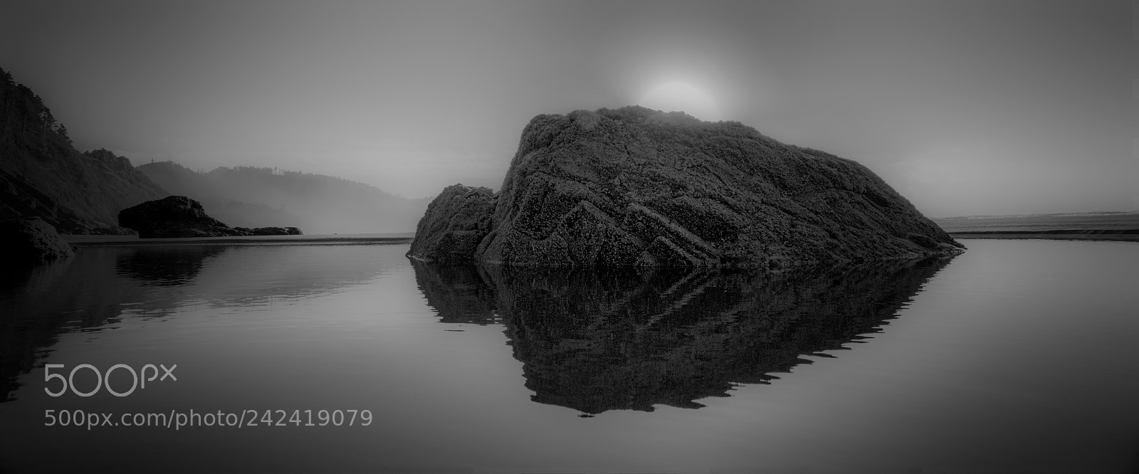 Pentax K-5 II sample photo. Rock in black and photography