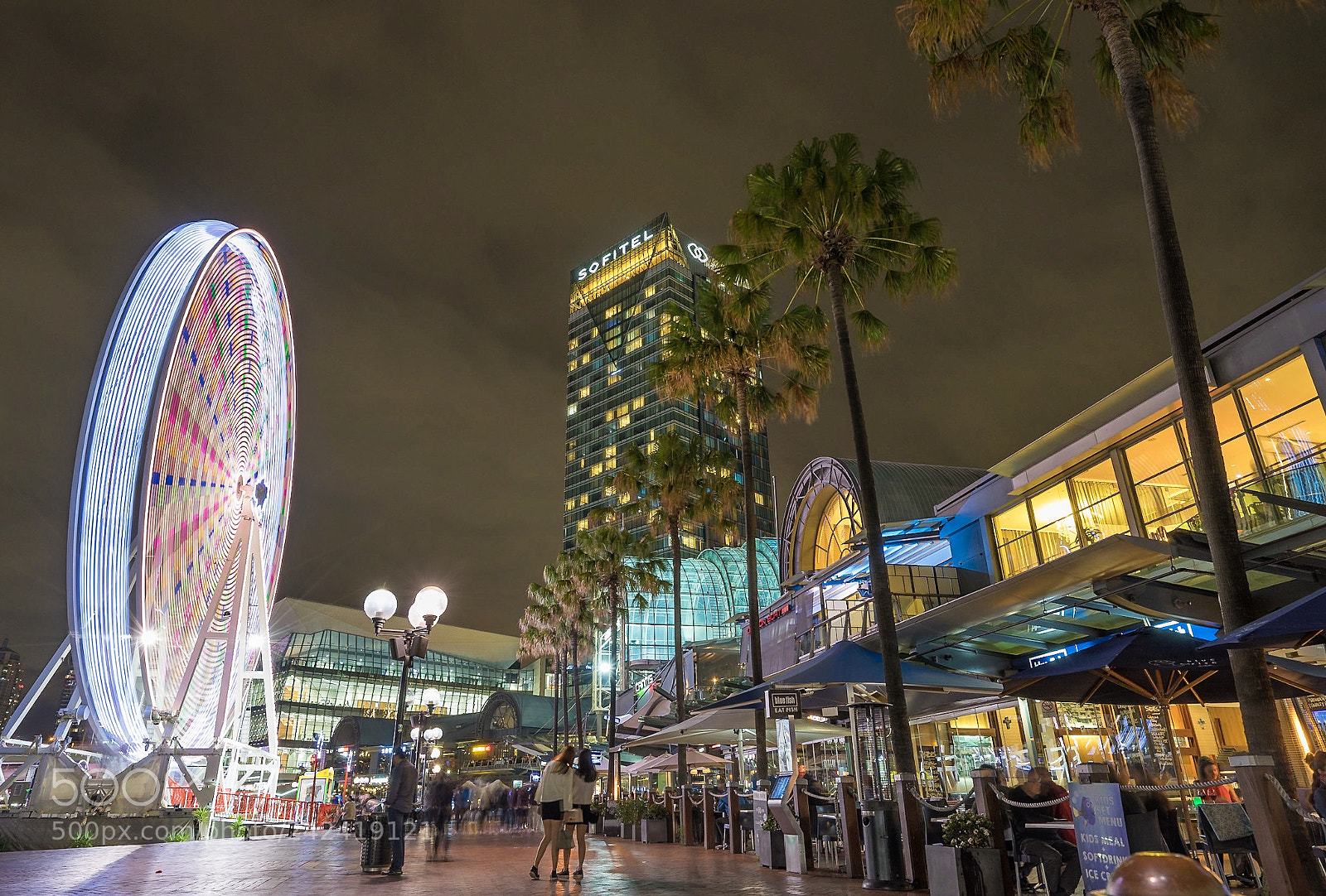 Sony a7 II sample photo. Darling harbour, sydney australia photography