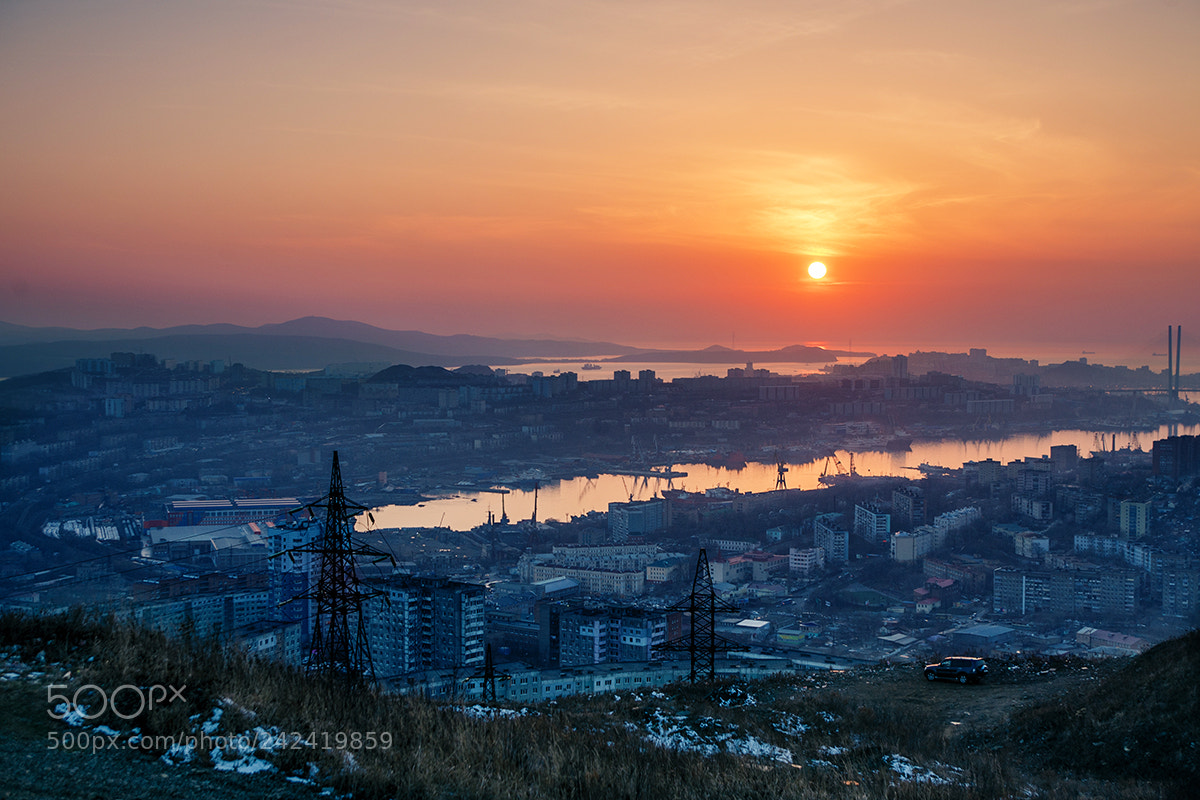 Canon EOS 5D sample photo. Vladivostok farewell to the photography