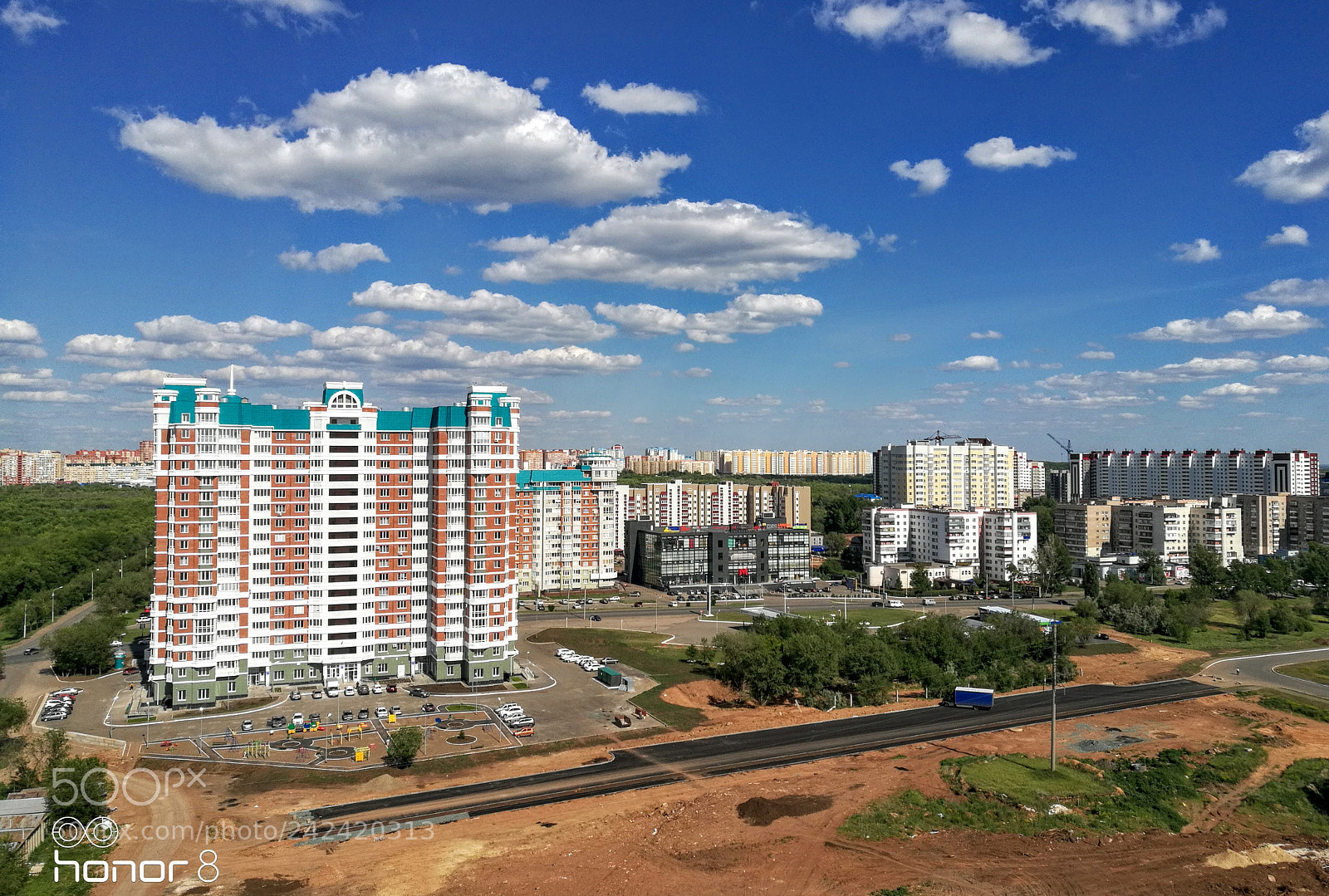 HUAWEI Honor 8 sample photo. Город с высоты photography