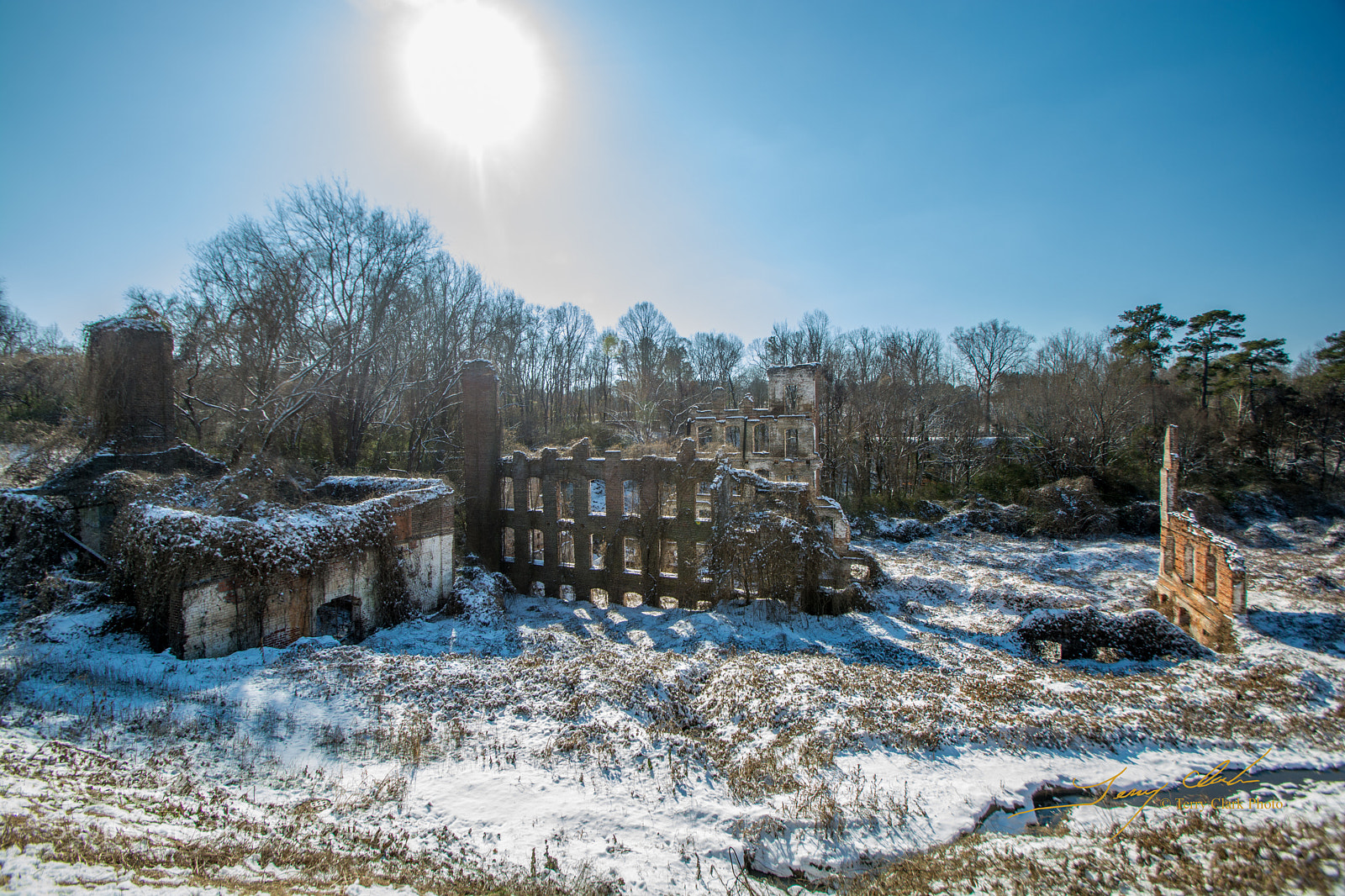 Nikon D7100 sample photo. Great falls ruins photography