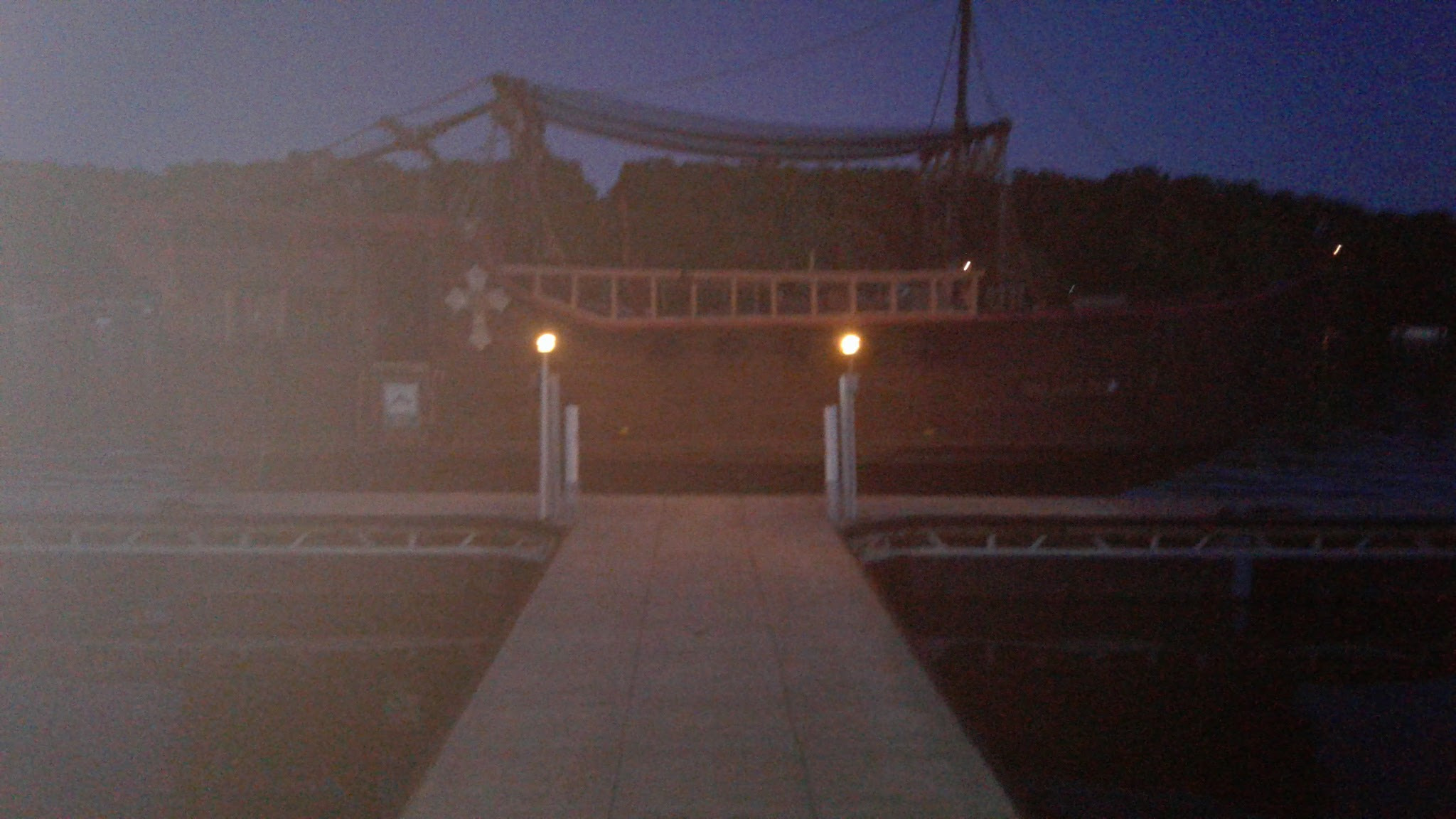 Samsung Galaxy On5 sample photo. An eerie ship photography