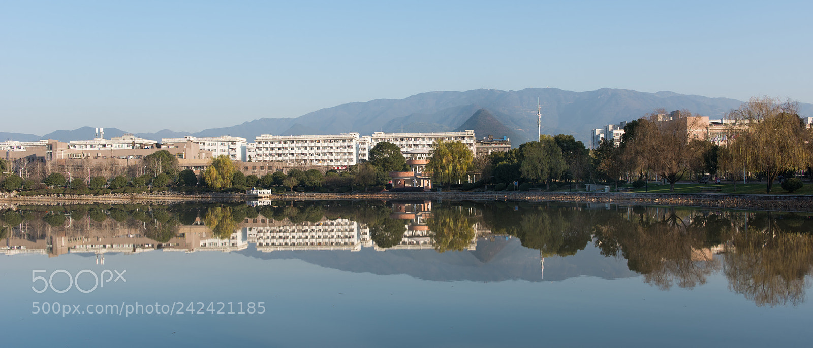 Nikon D810 sample photo. Reflection over the lake photography