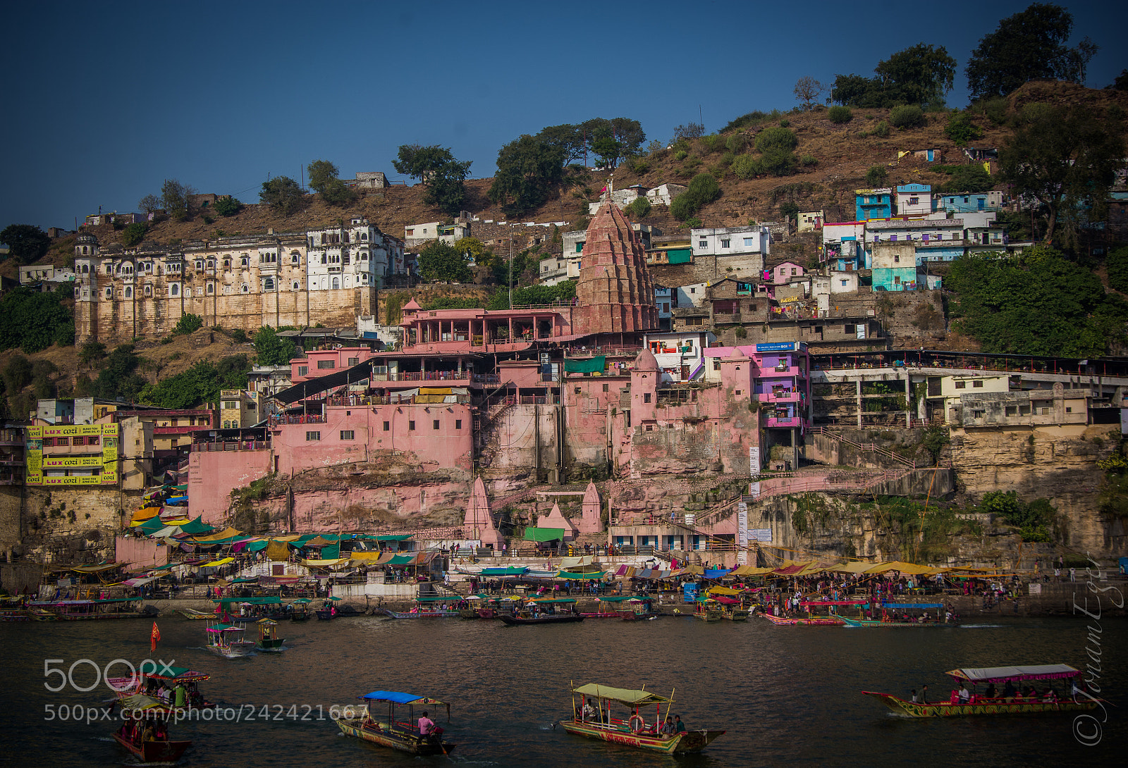Nikon D7100 sample photo. Omkareshwar ghat photography