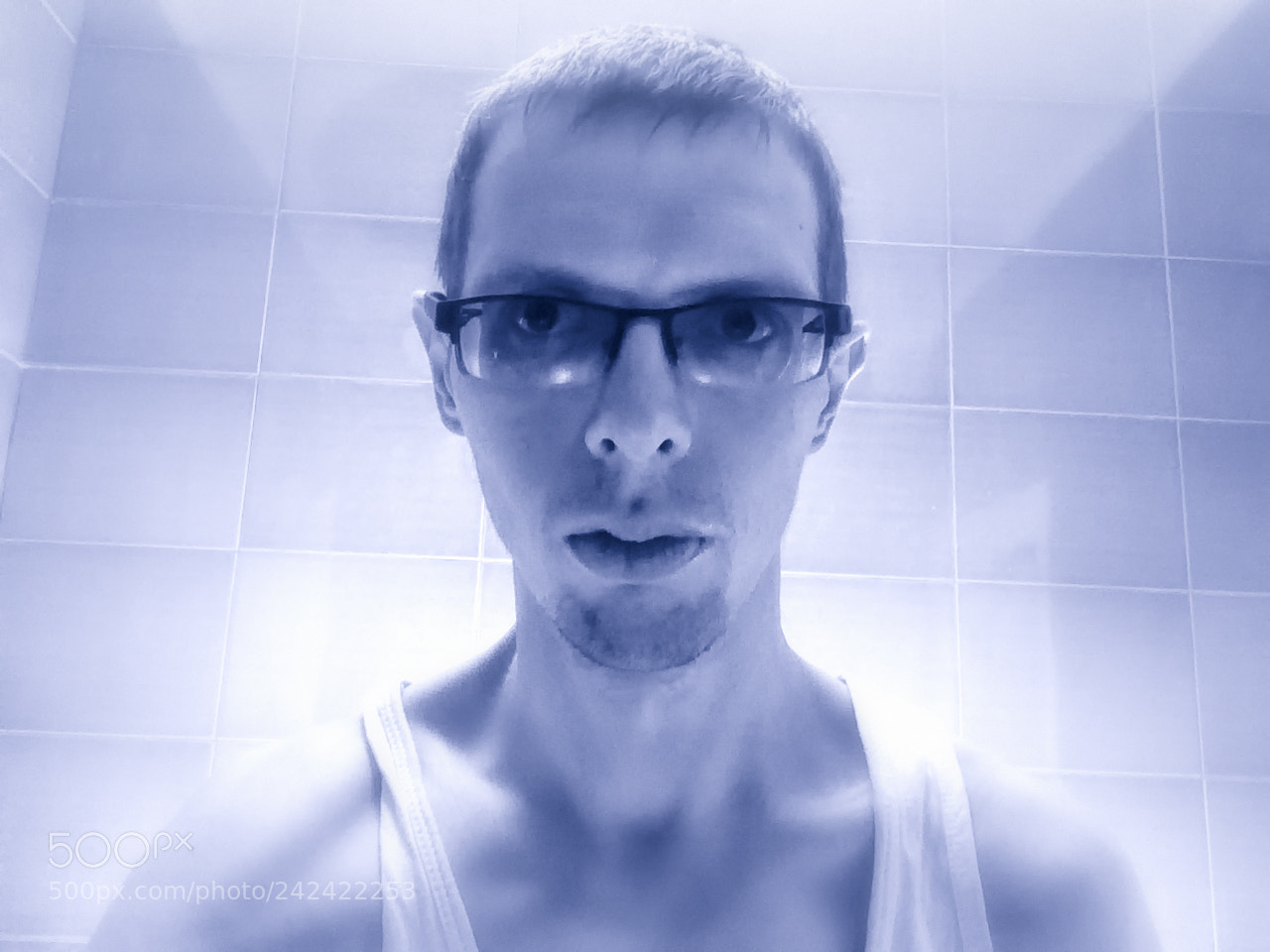 Apple iPhone 5s sample photo. Blue art photography